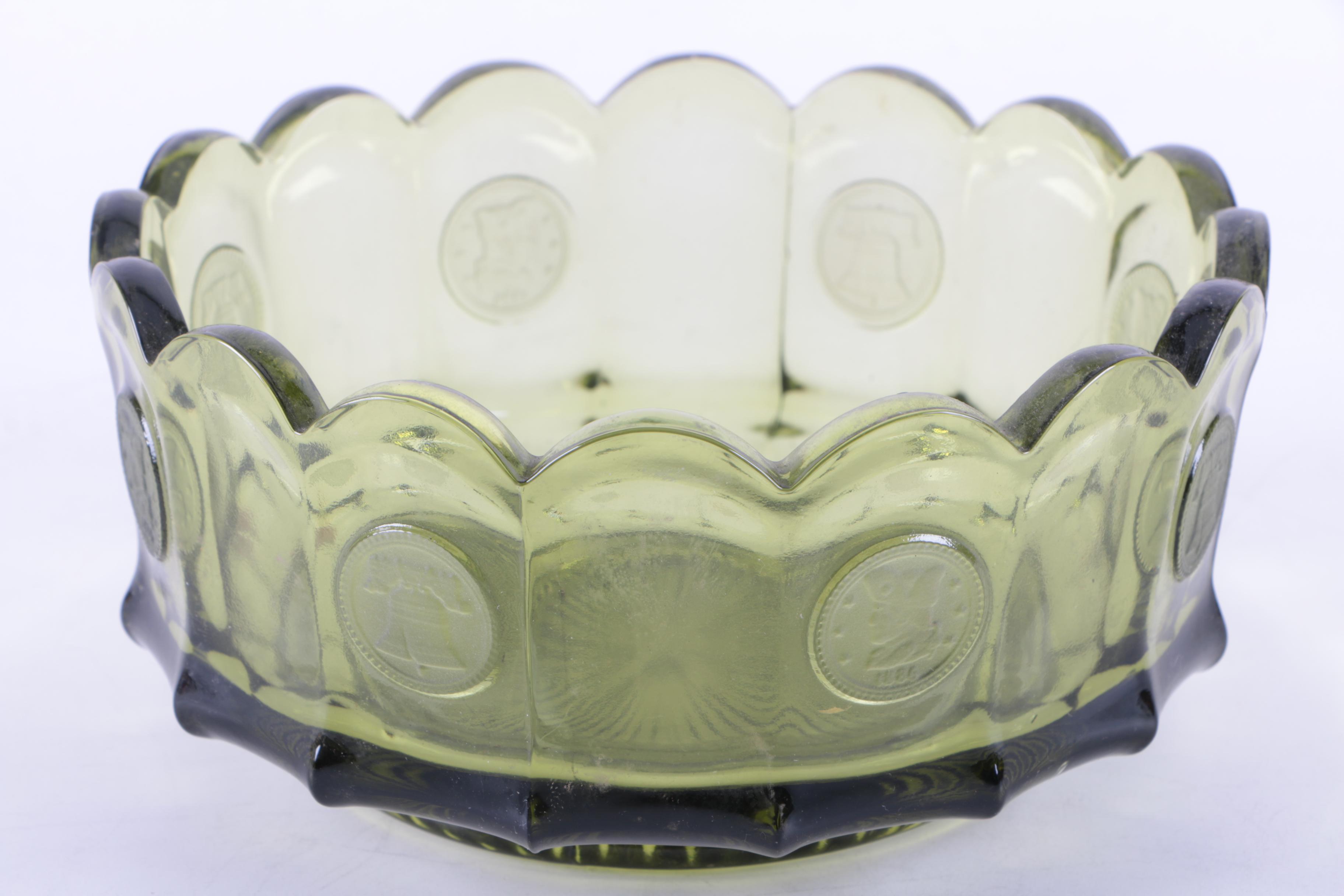 Fostoria Coin Glass and Other Glass Serveware