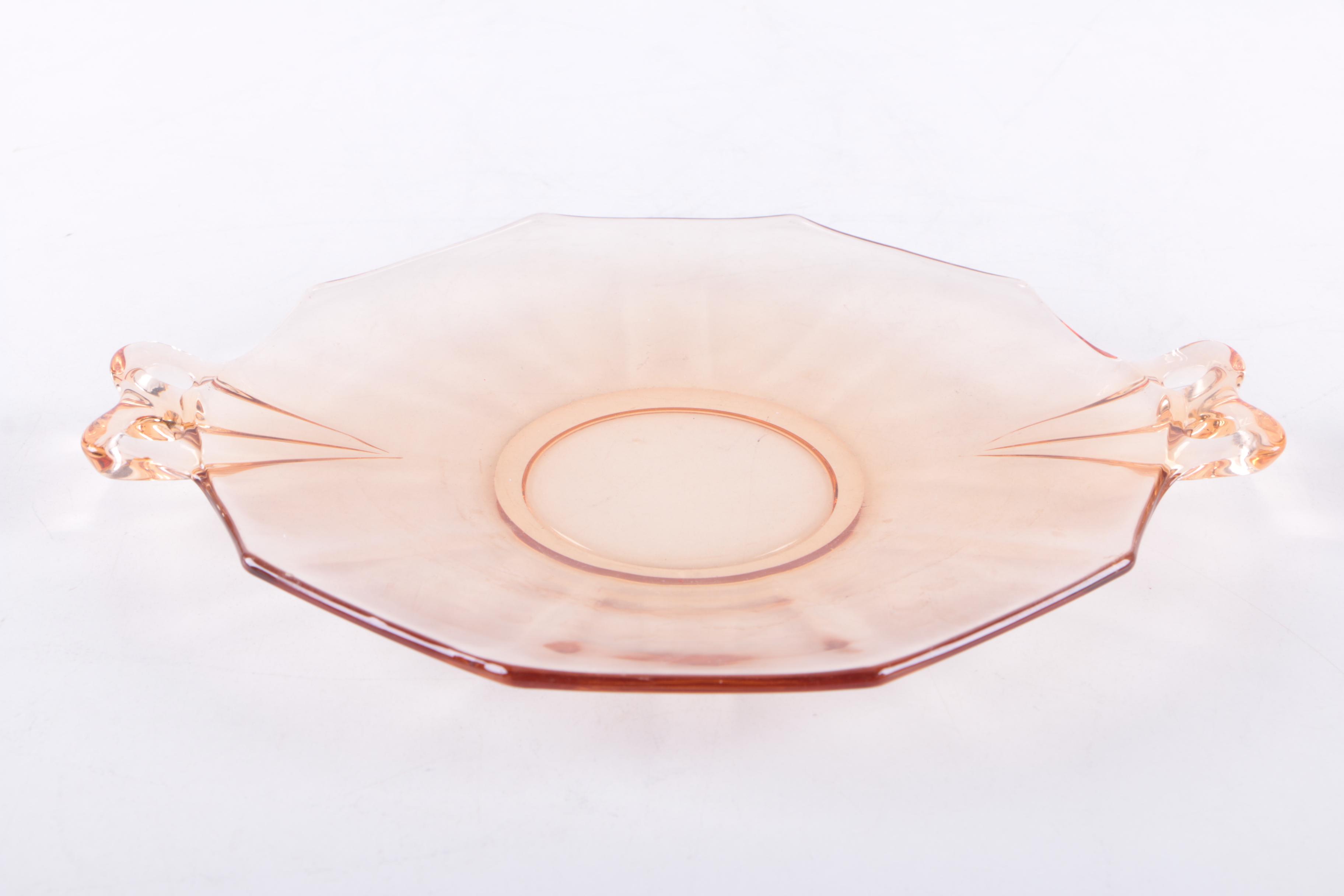 Fostoria Coin Glass and Other Glass Serveware