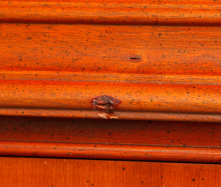 Vintage Federal Style Breakfront China Cabinet by Hekman