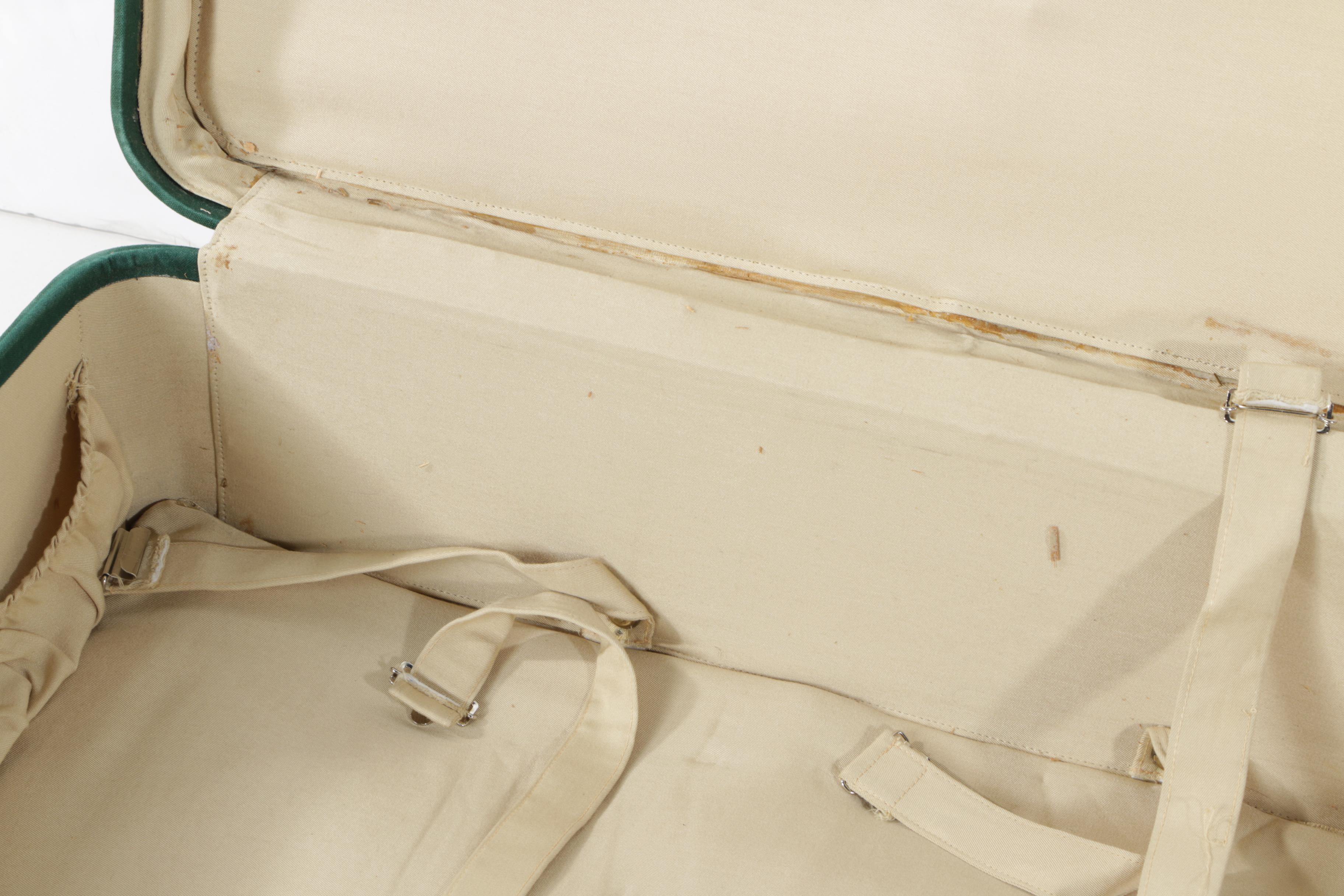 Vintage T. Anthony Ltd. Large Green Pullman Suitcases