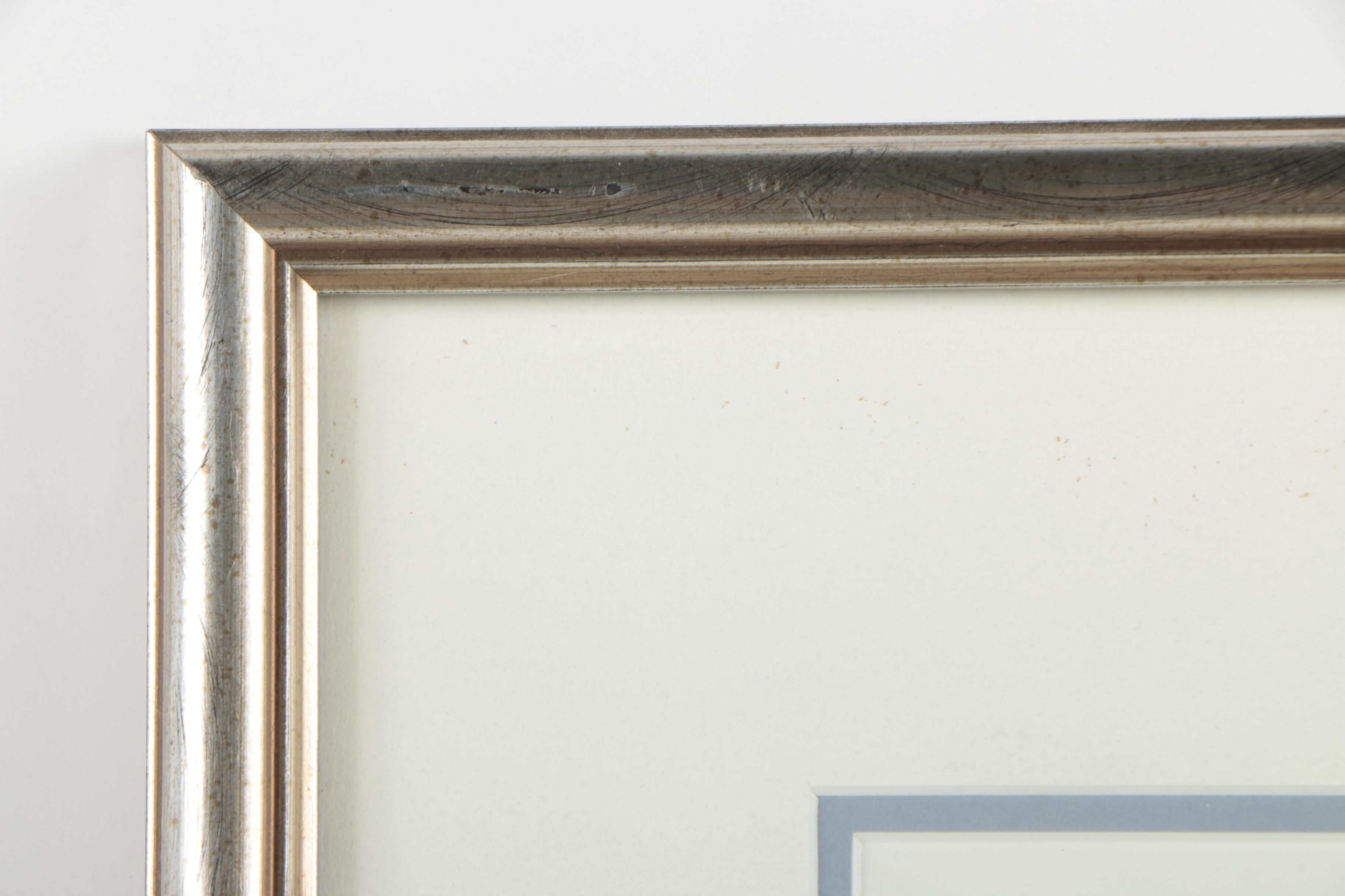 Barry Honowitz Artist Proof Offset Lithograph "Sunset at the Seventeenth"