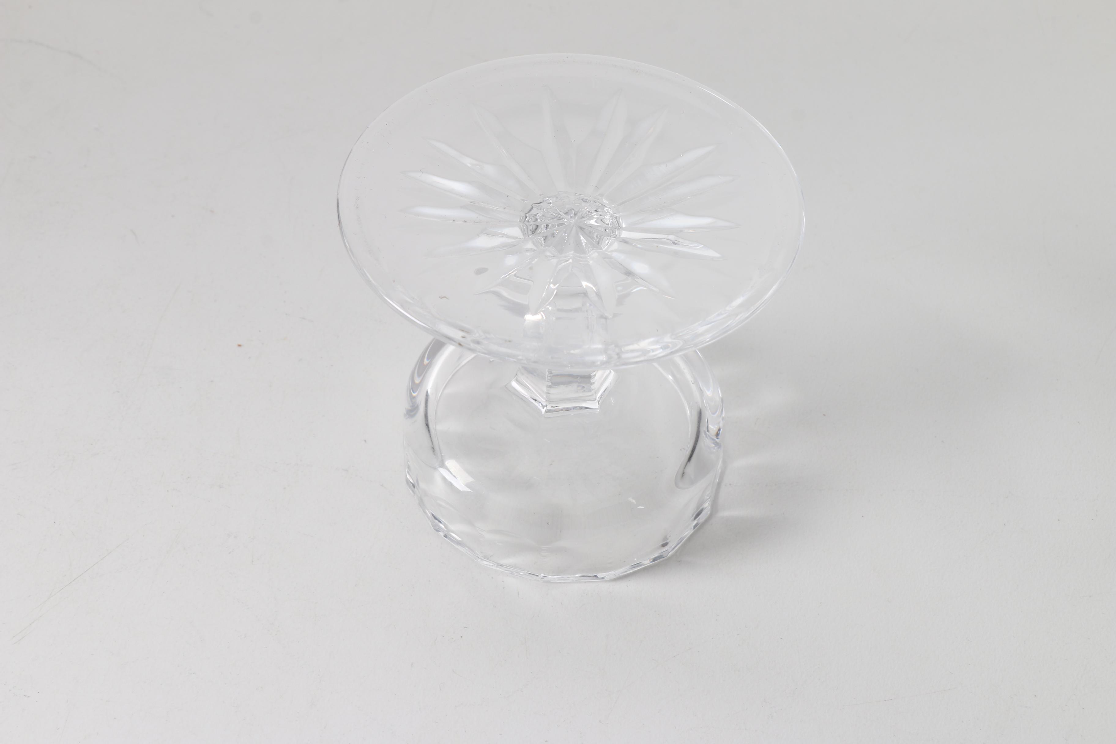 Crystal Candle Holders Featuring Rogaska