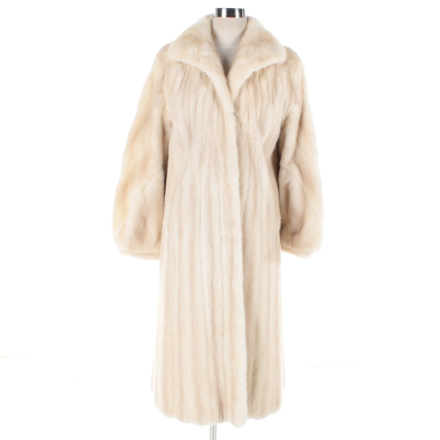 Women's Vintage Kakas Blonde Mink Fur Coat