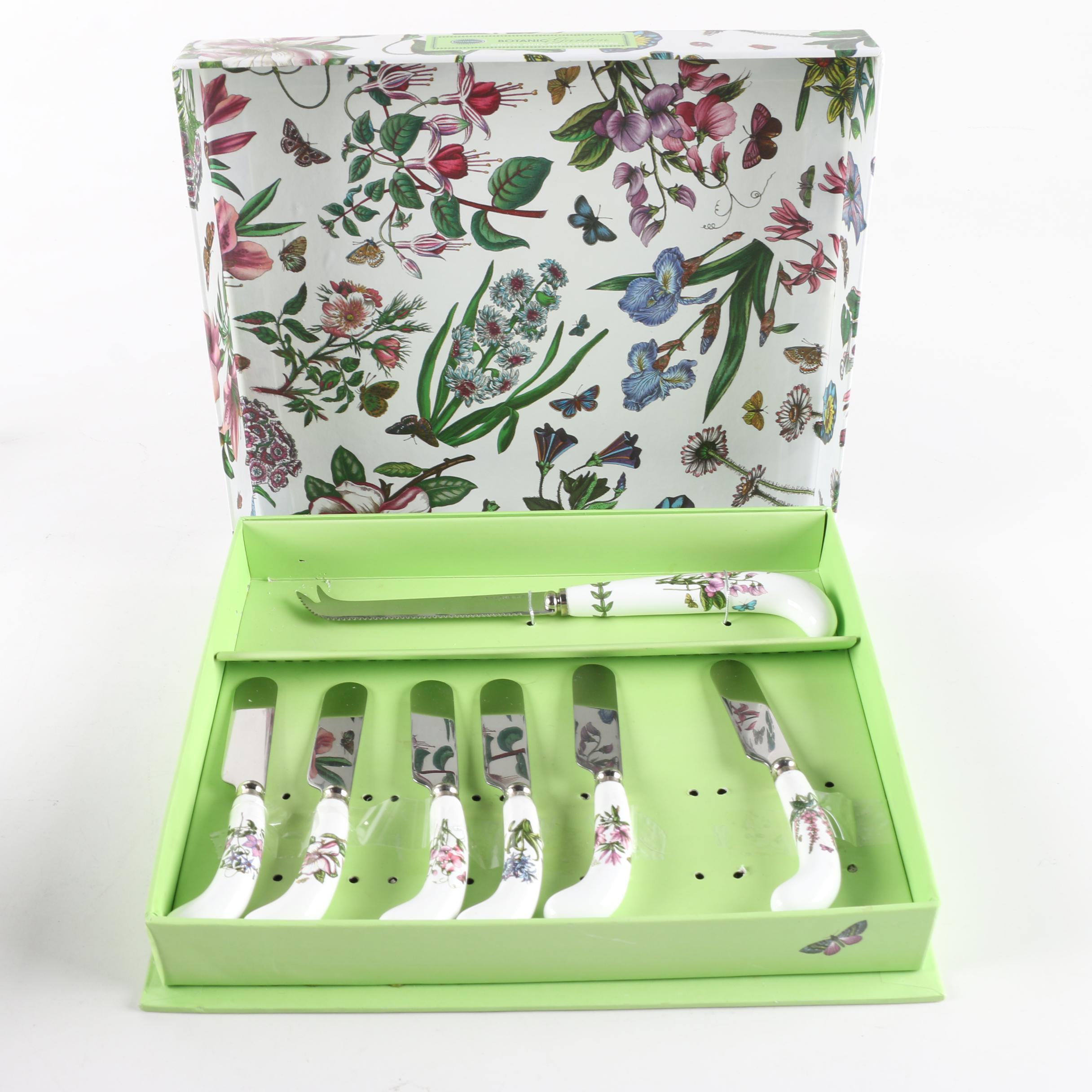 Portmeirion "Botanic Garden" Cheese Knife Set