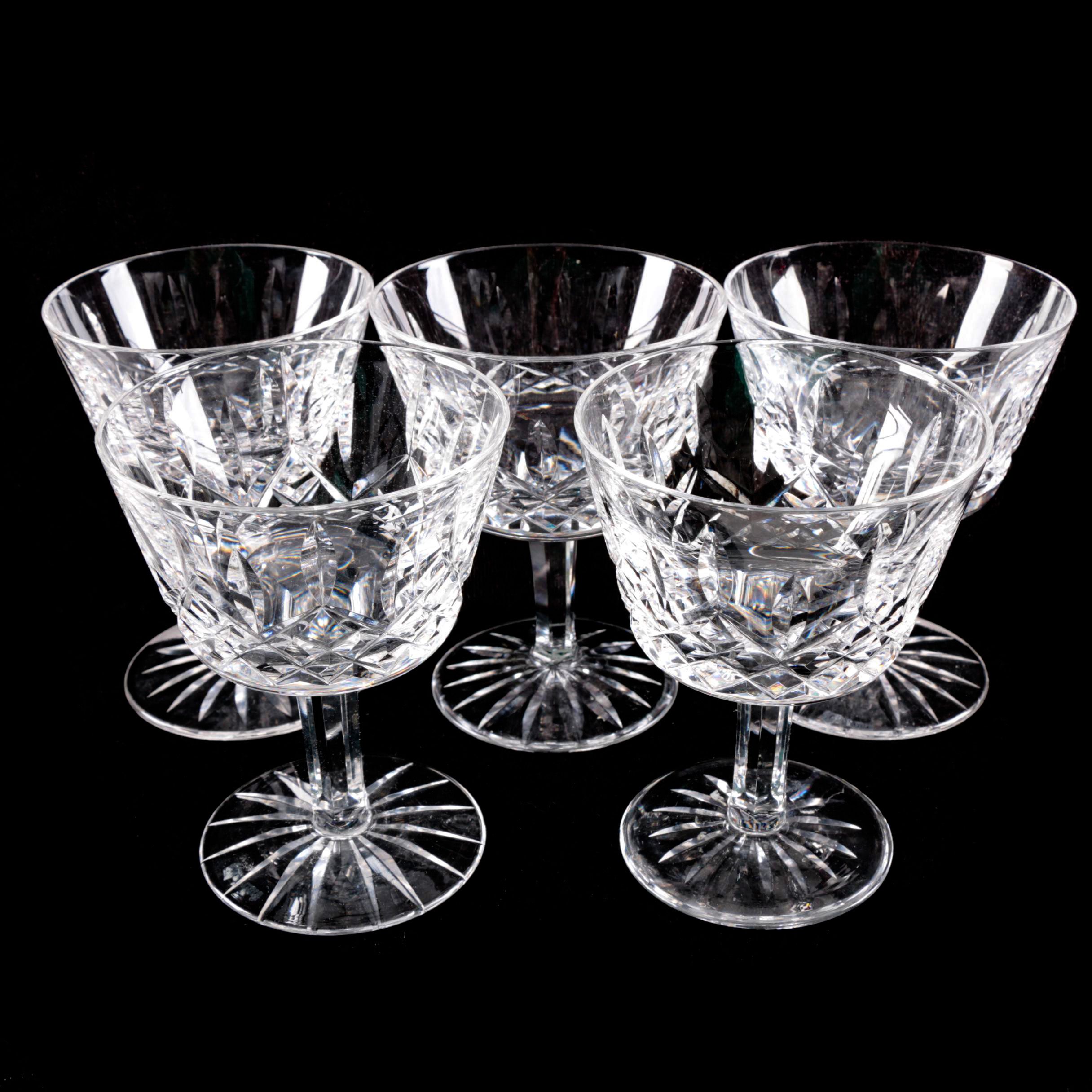 Waterford Crystal "Lismore" Liquor Cocktail Glasses