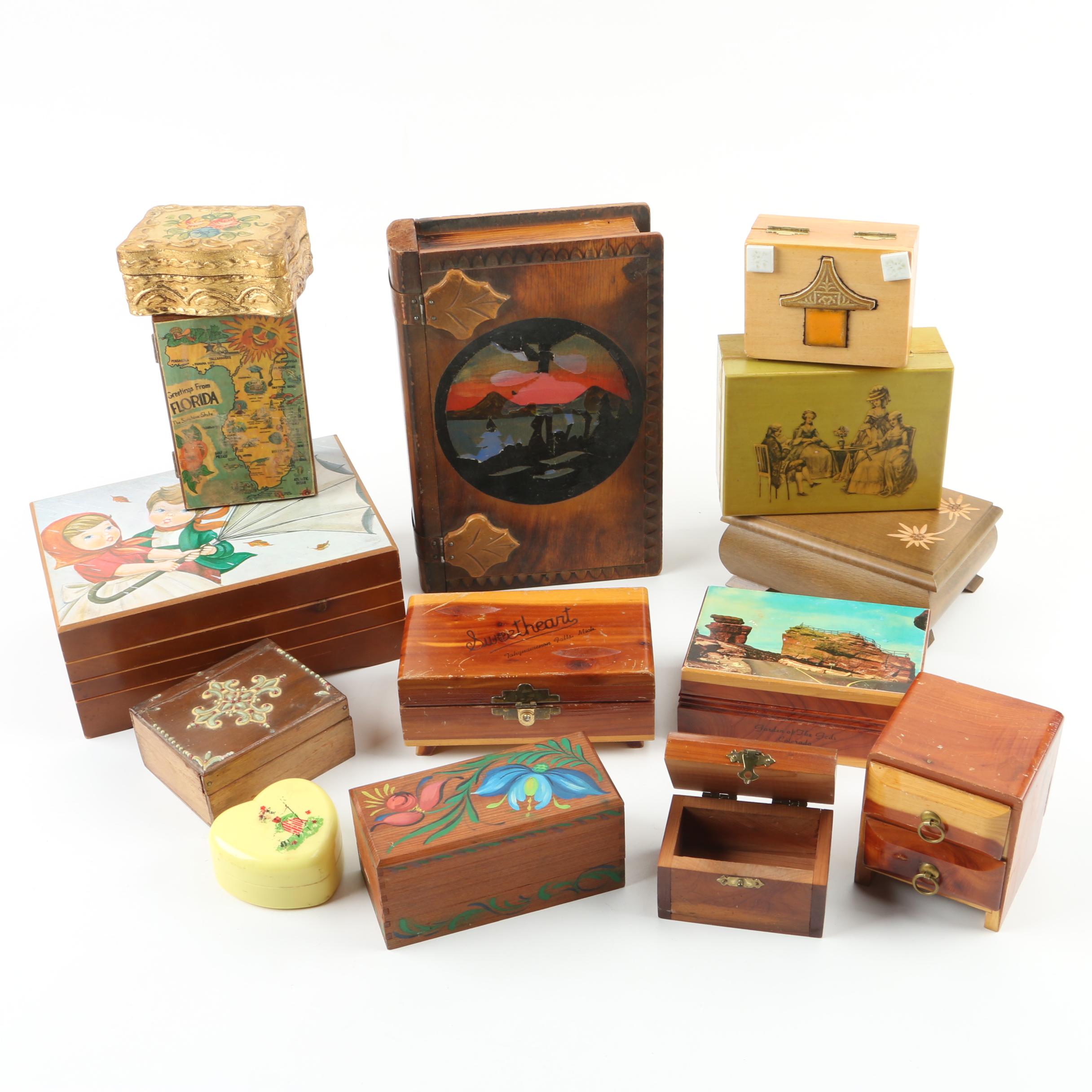Music Boxes and Other Decorative Boxes, Including Reuge