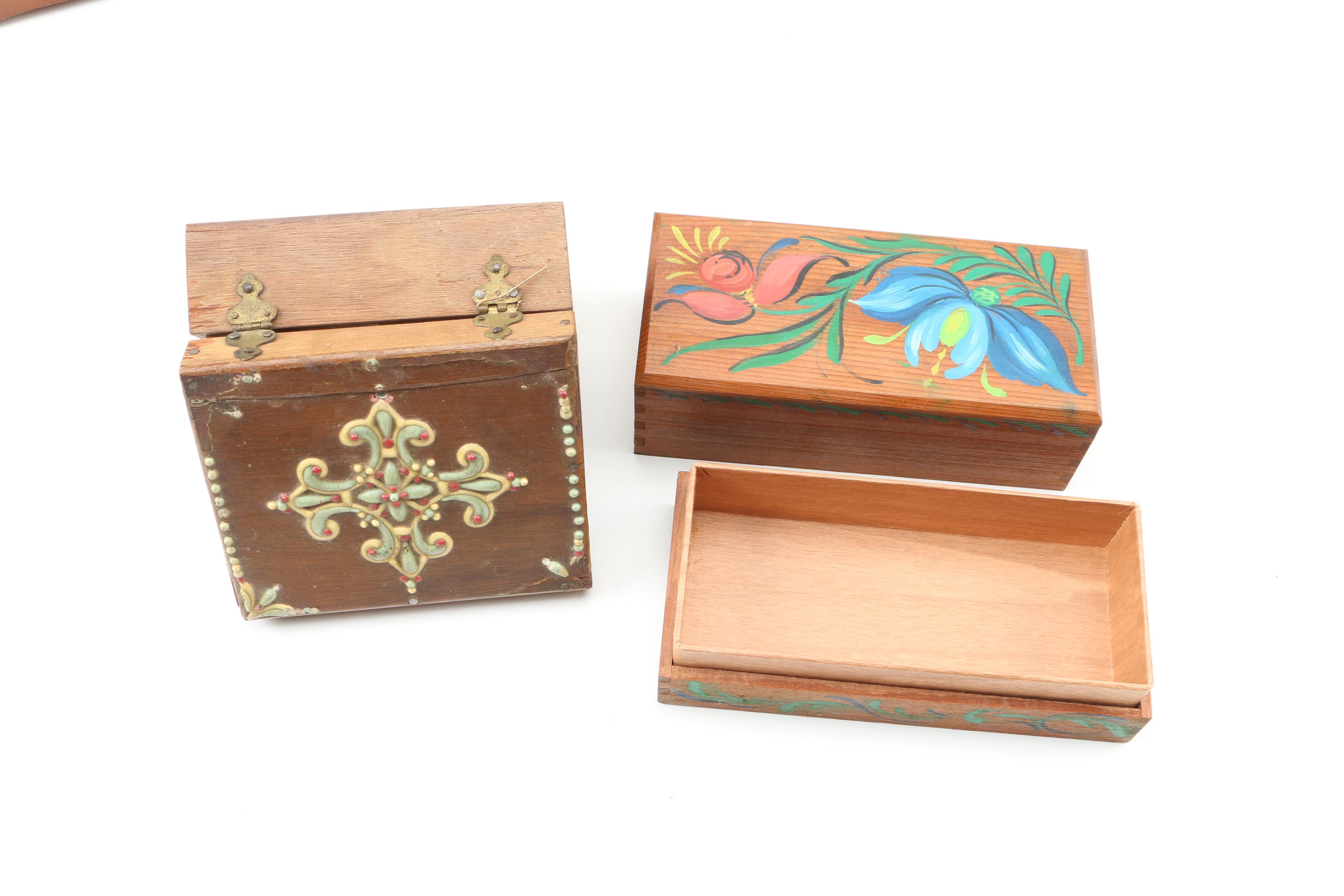 Music Boxes and Other Decorative Boxes, Including Reuge