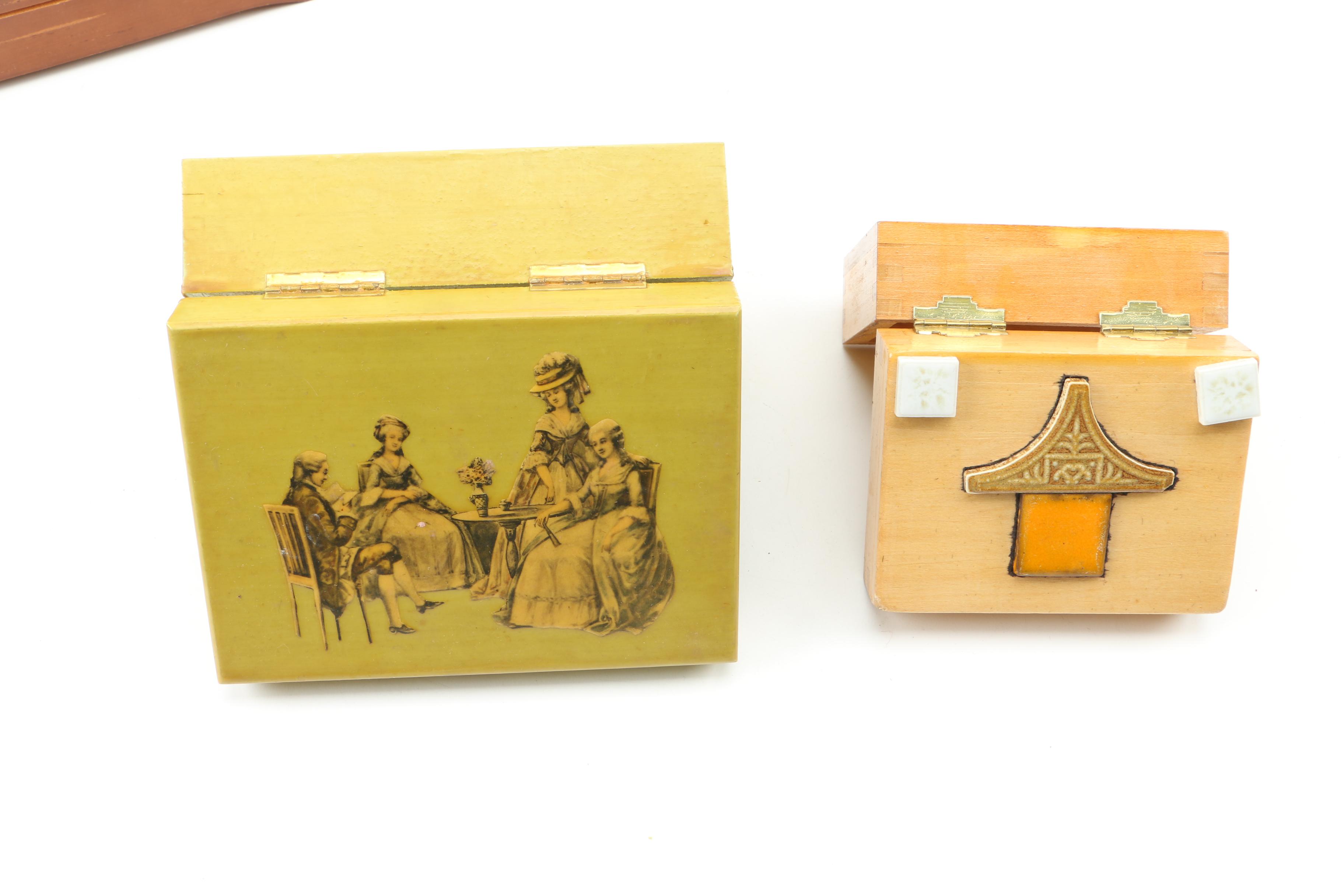 Music Boxes and Other Decorative Boxes, Including Reuge