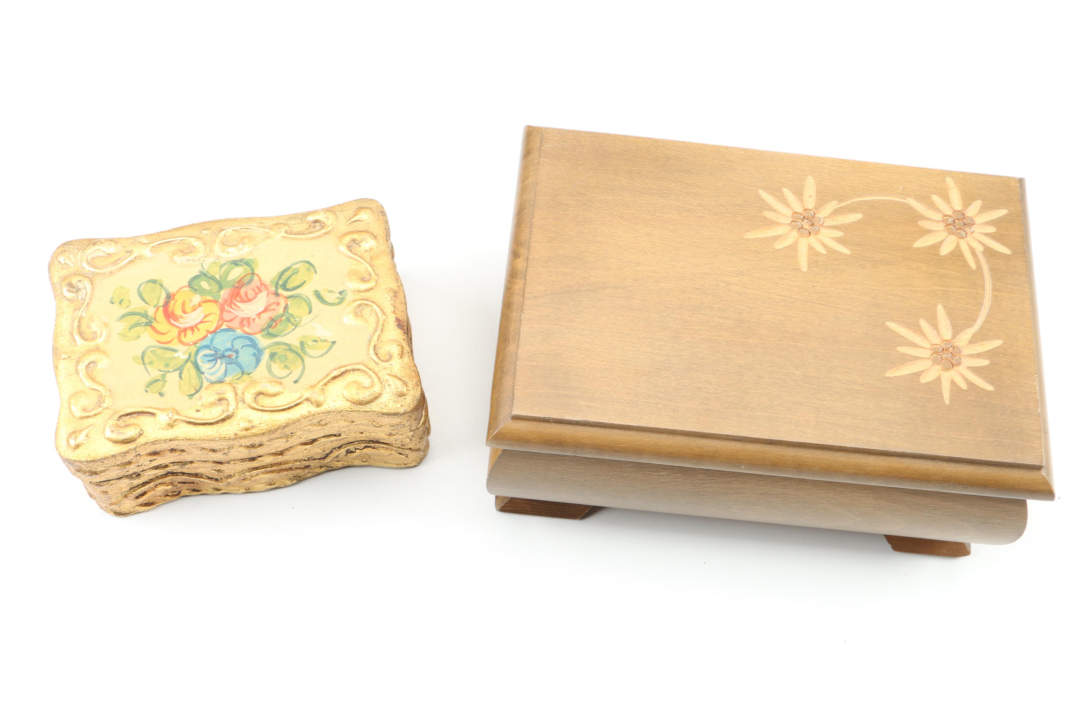 Music Boxes and Other Decorative Boxes, Including Reuge