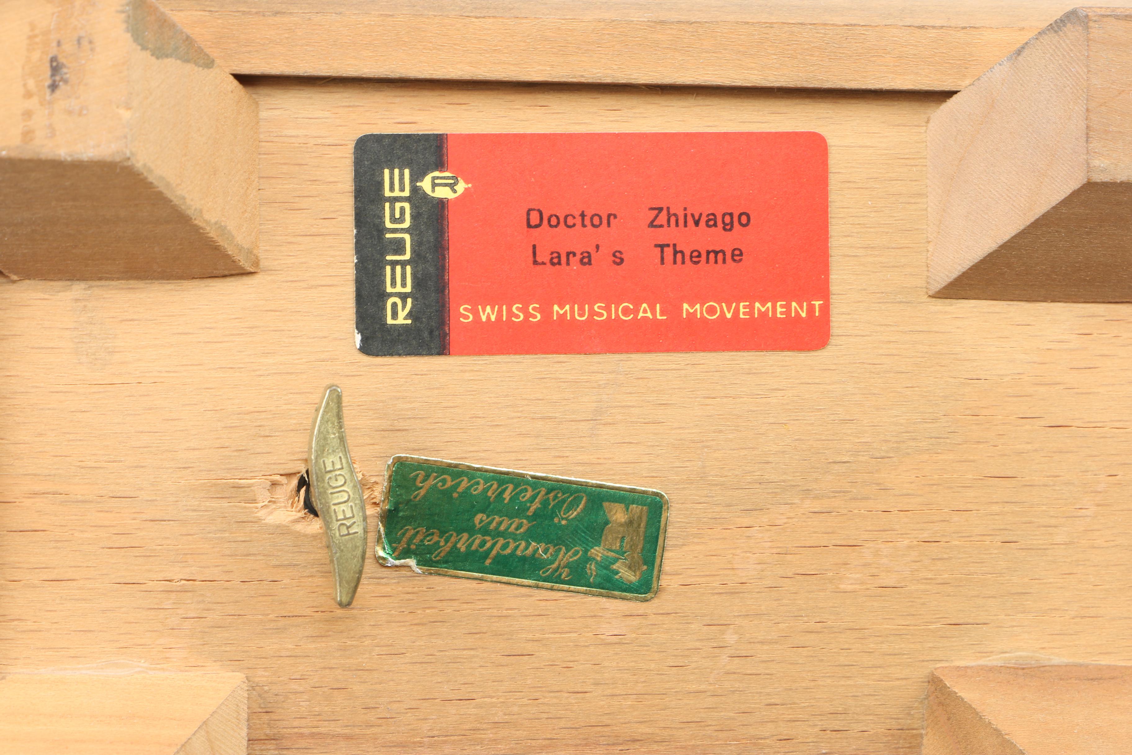 Music Boxes and Other Decorative Boxes, Including Reuge