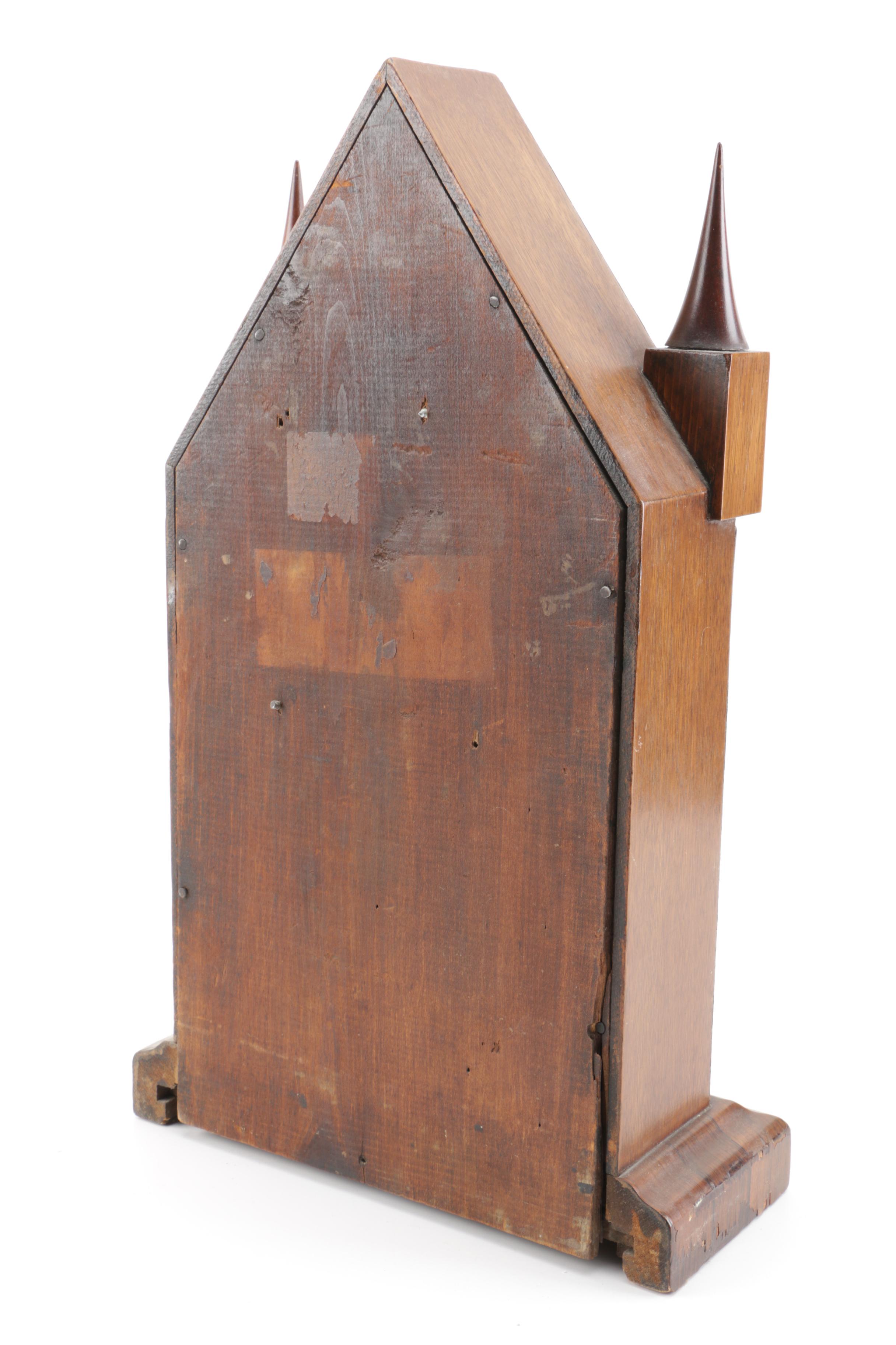 19th Century Waterbury Clock Co. Steeple Mantel Clock