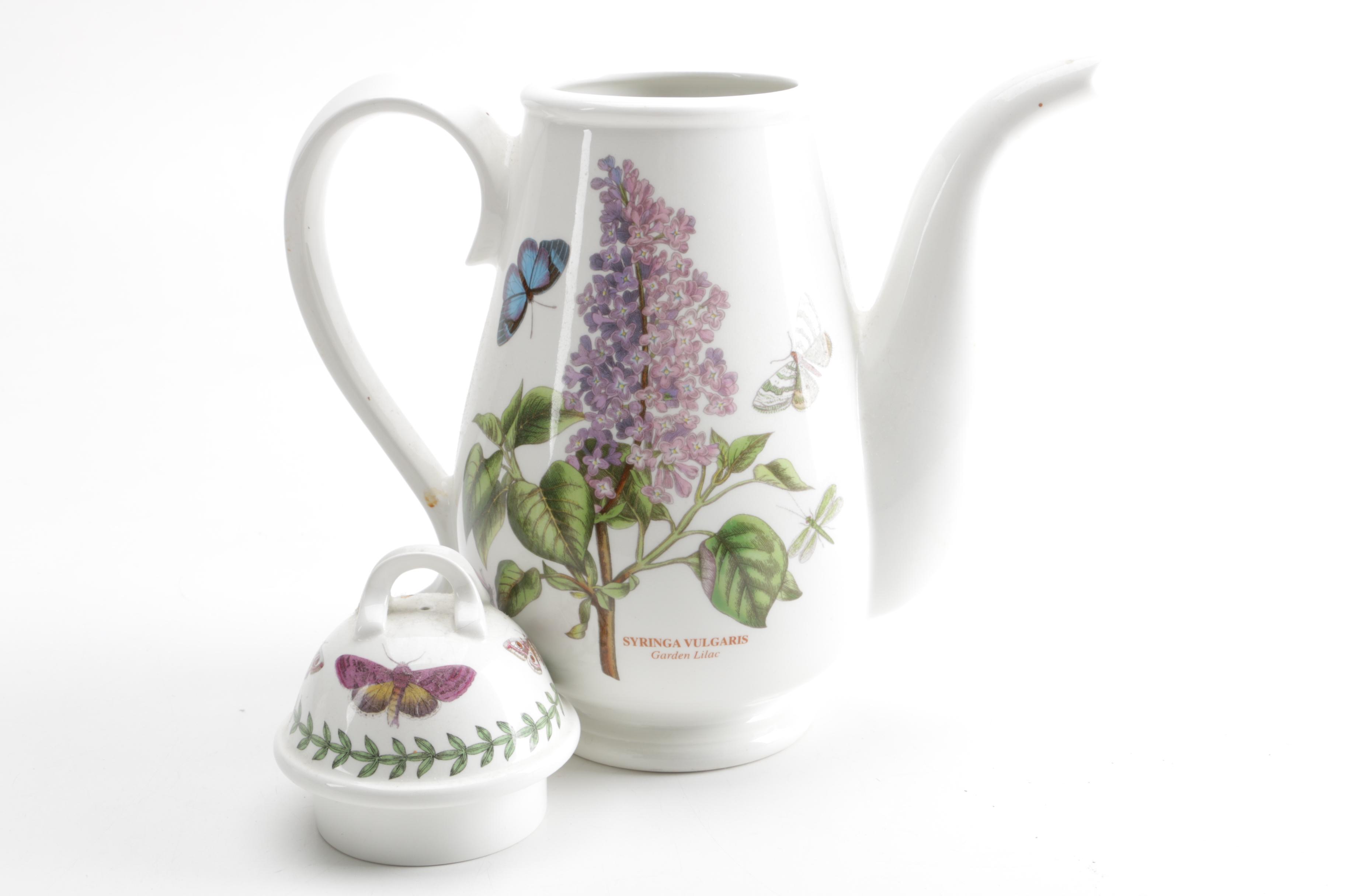 Portmeirion "Botanic Garden" Coffee Pot and Tea Pot
