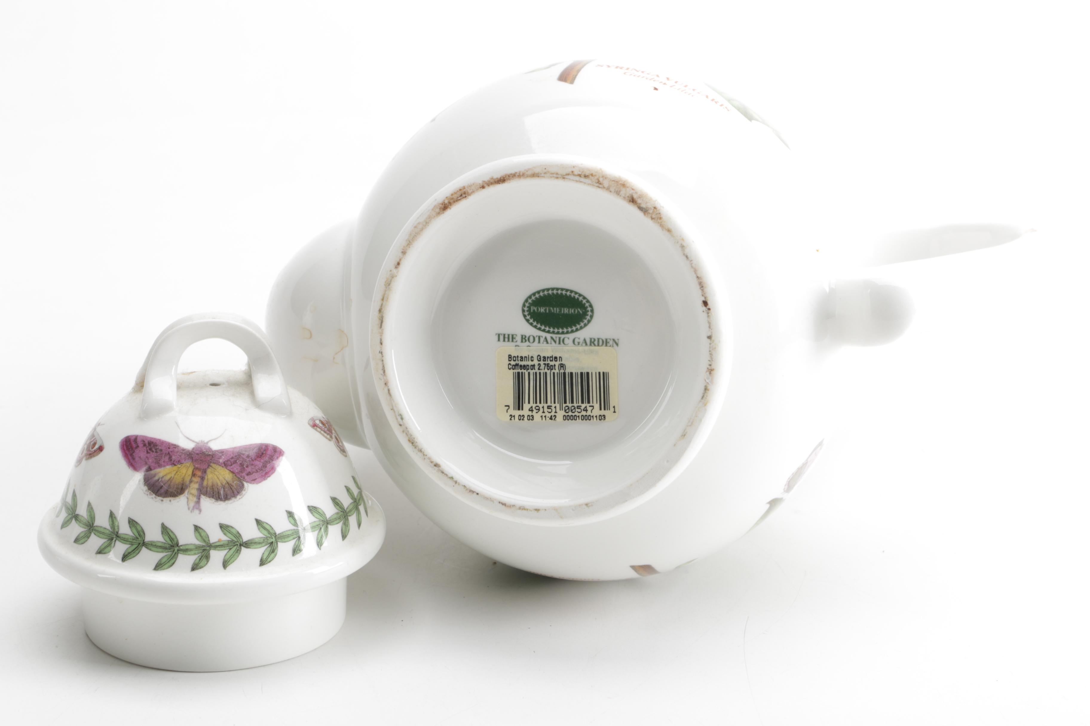 Portmeirion "Botanic Garden" Coffee Pot and Tea Pot