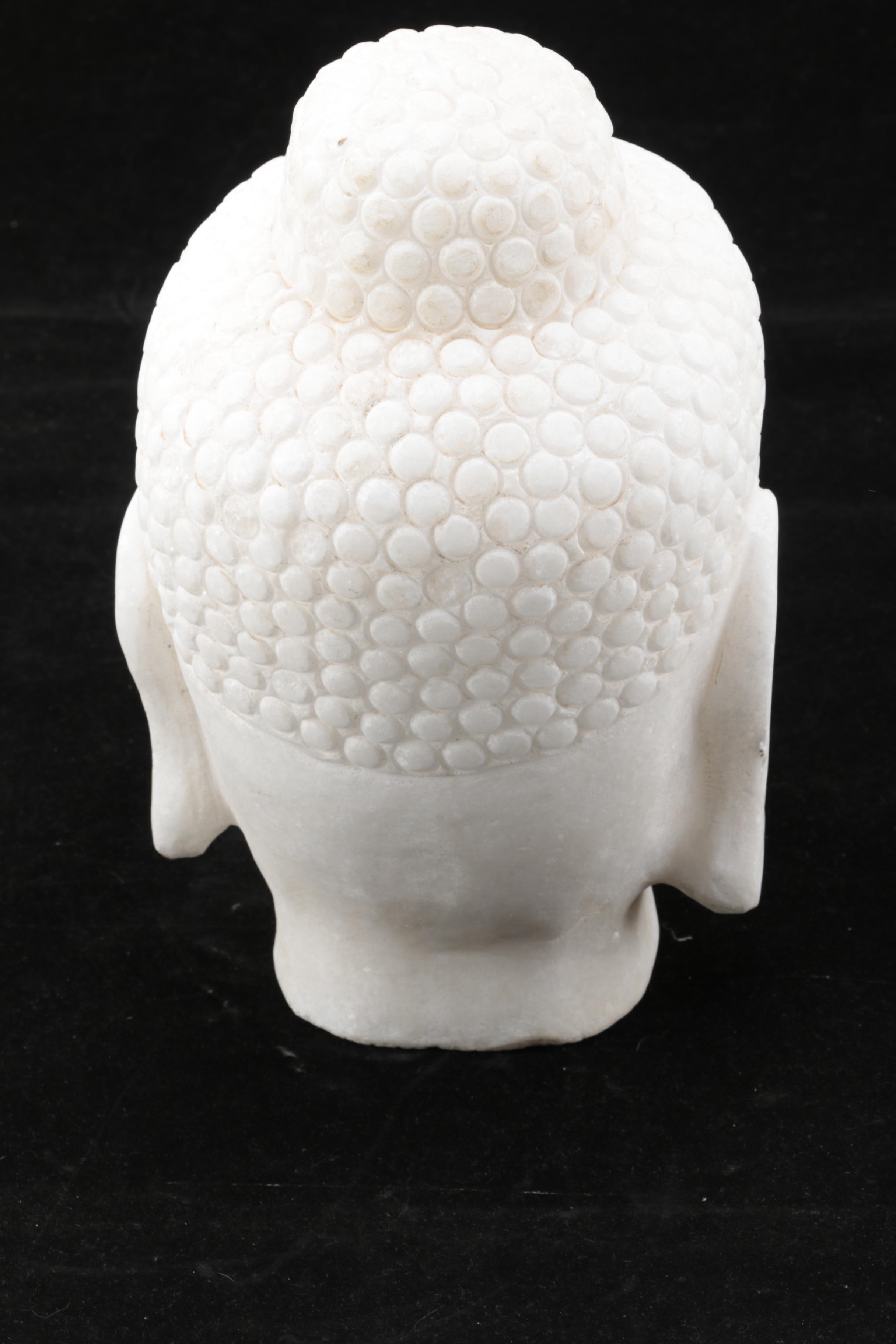 Marble Buddha Head