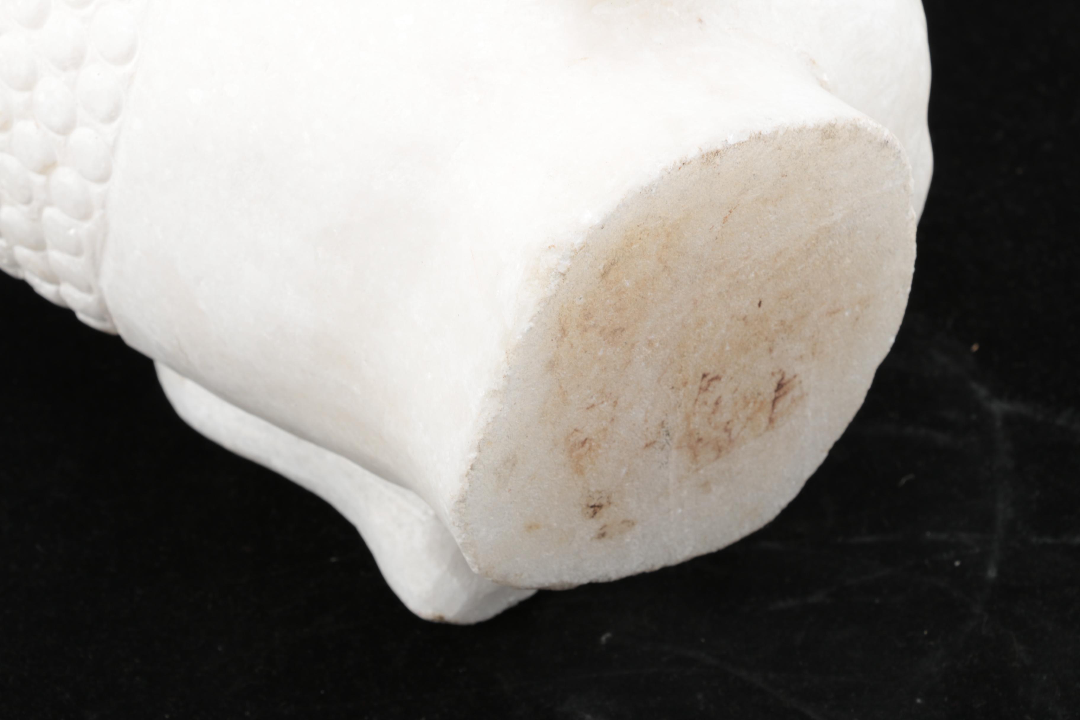 Marble Buddha Head