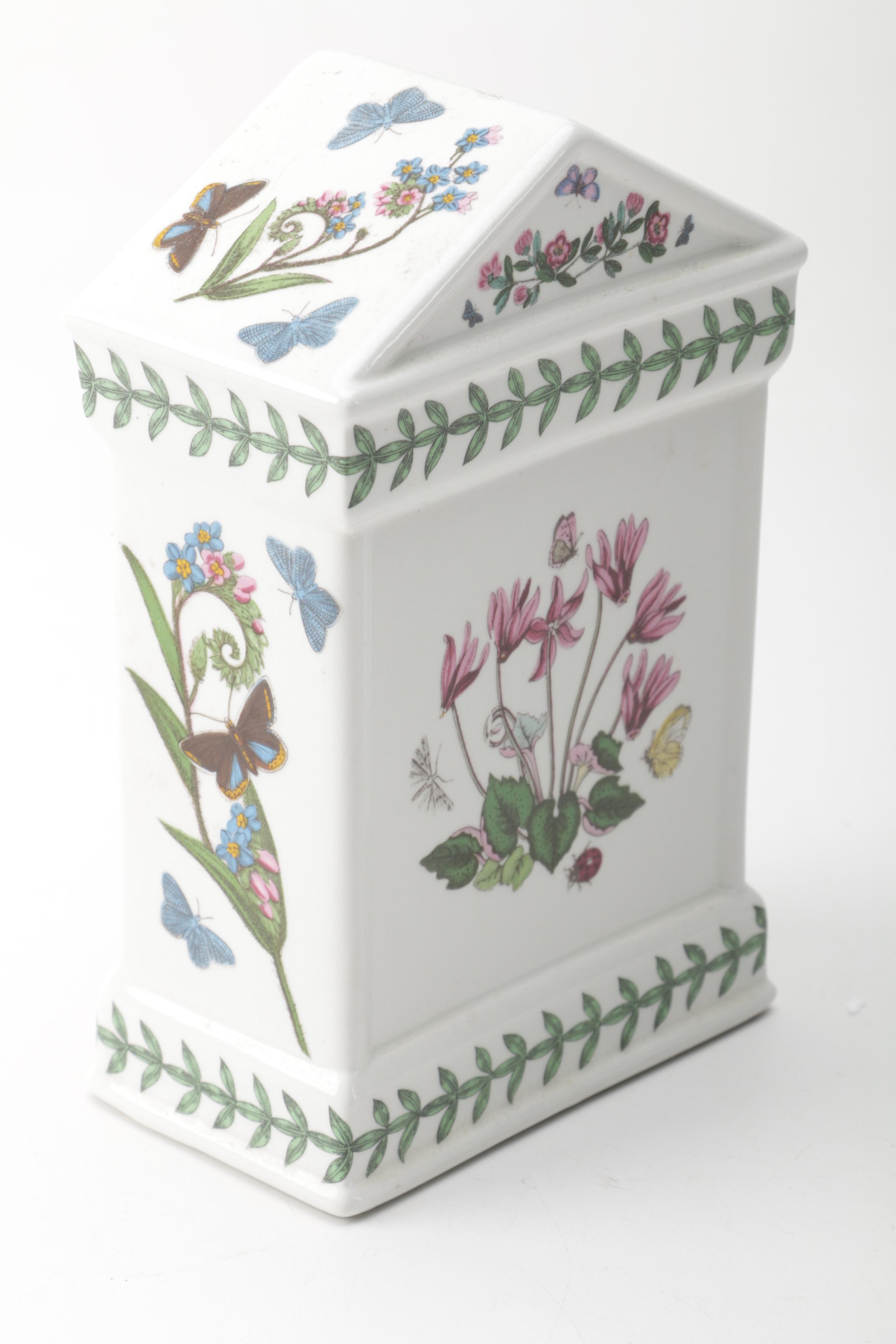 Portmeirion "Botanic Garden" Kitchen Accessories and Clock