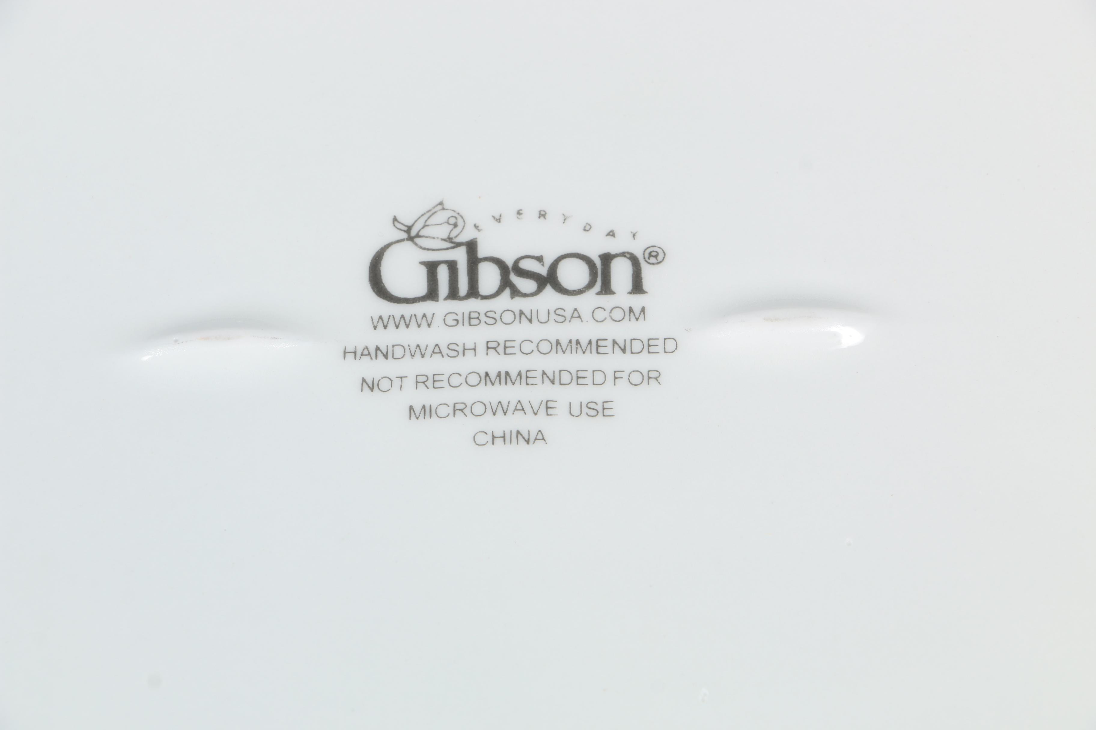 Gibson "Claremont Gold" Serveware