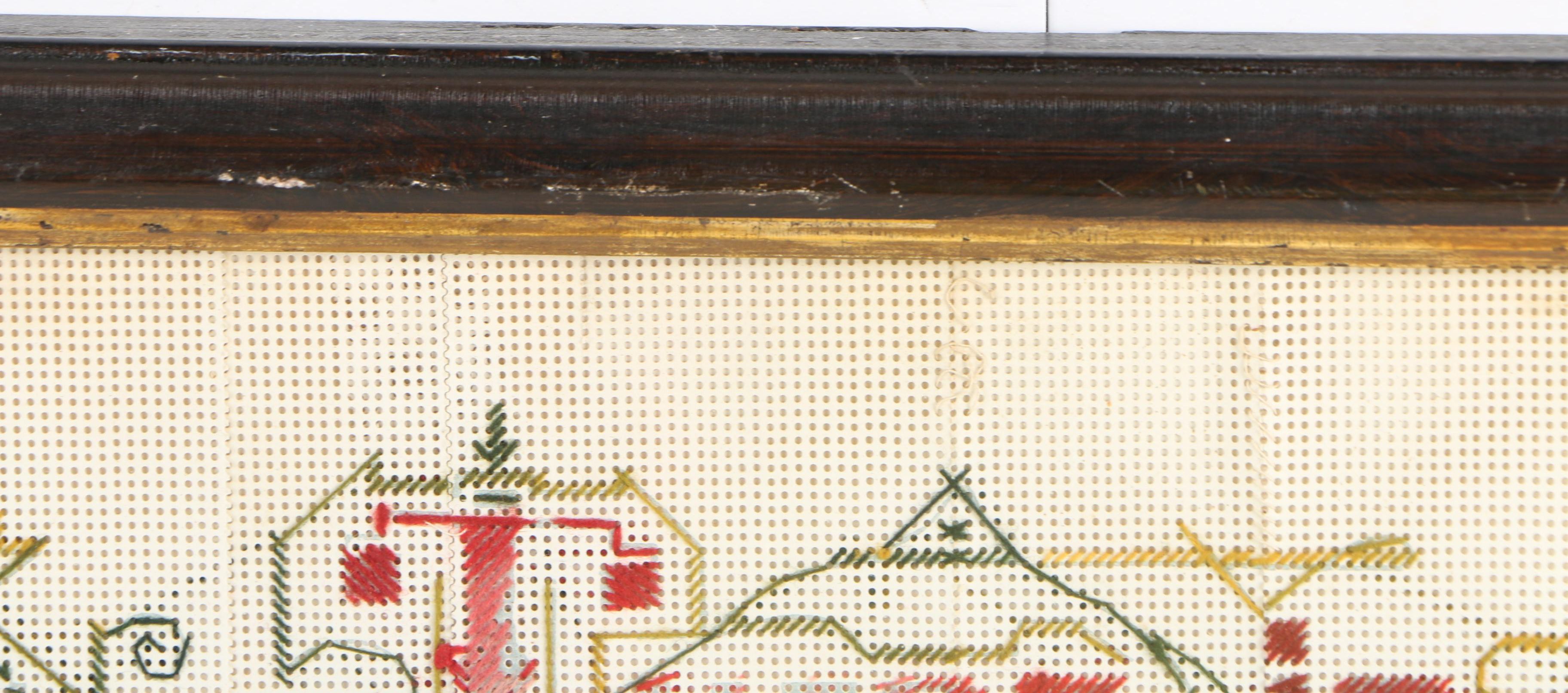 Cross-Stitch Embroidery "There is No Place Like Home"