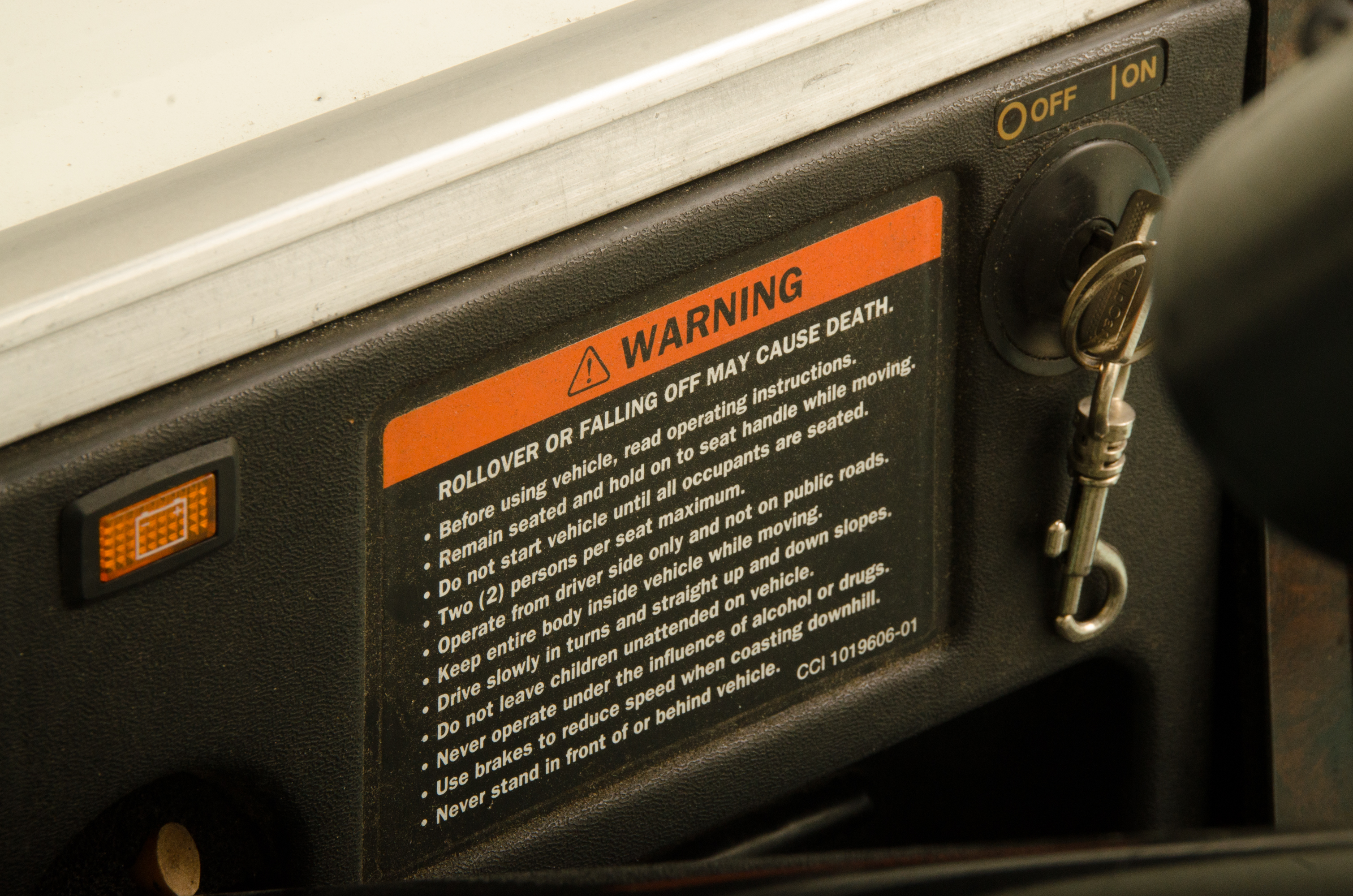 Ingersoll Rand Club Car Electric Golf Cart