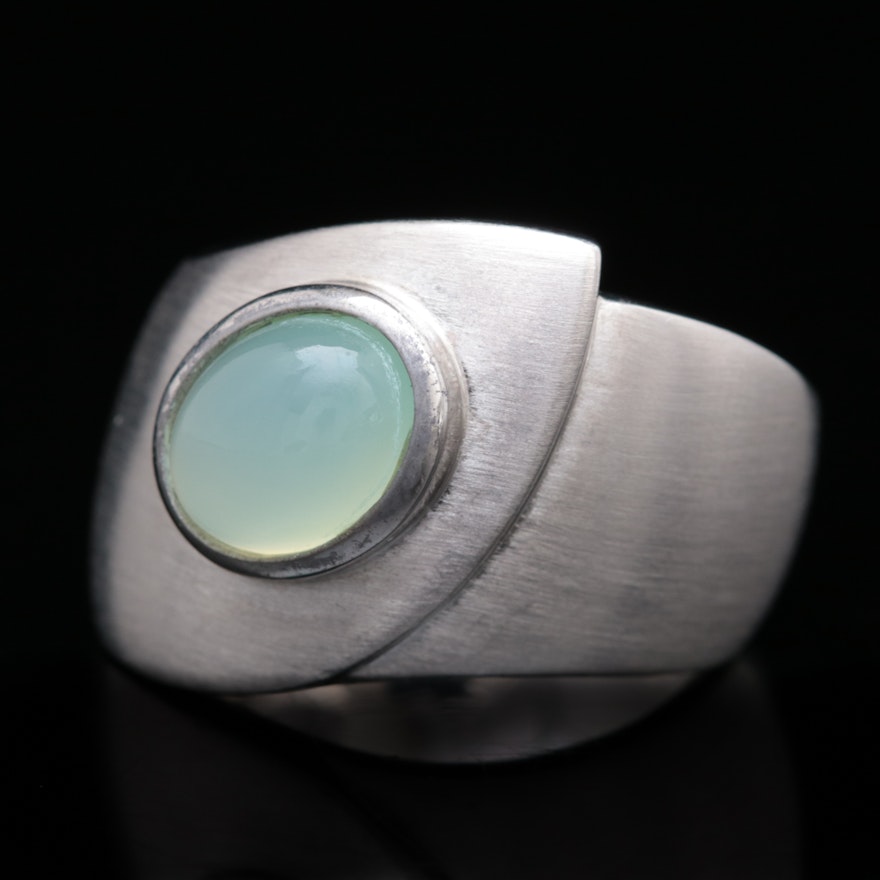 Bastian Sterling Silver and Moonstone Ring