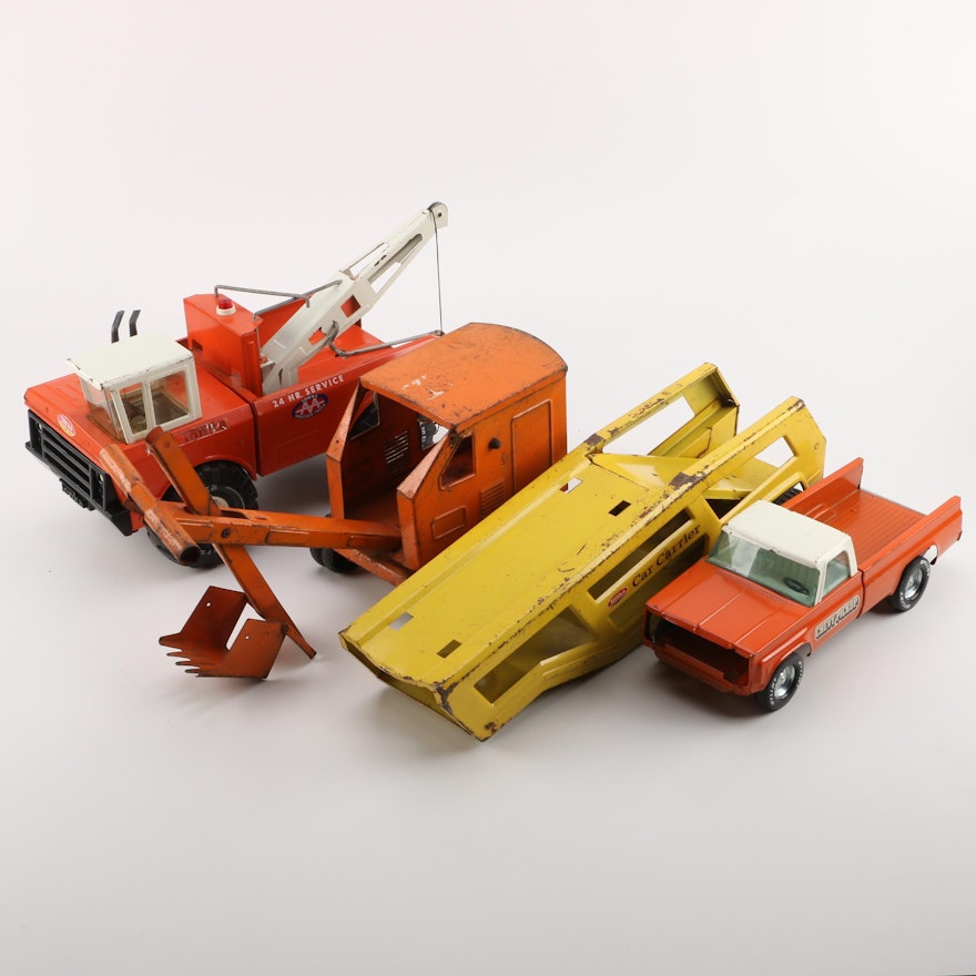 Vintage Tonka, Nylint and Buddy L. Pressed Steel Vehicles