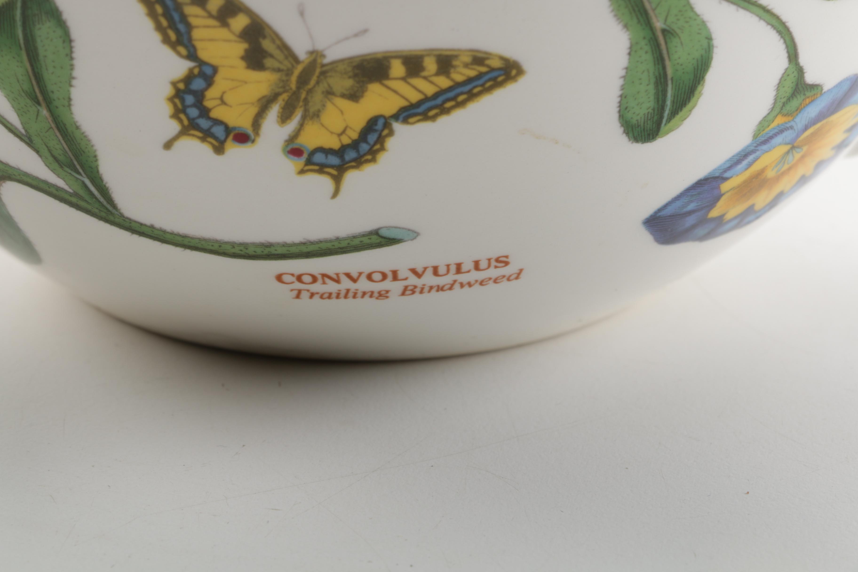 Portmeirion "Botanic Garden" Serveware and "Botanic Hummingbird" Tray