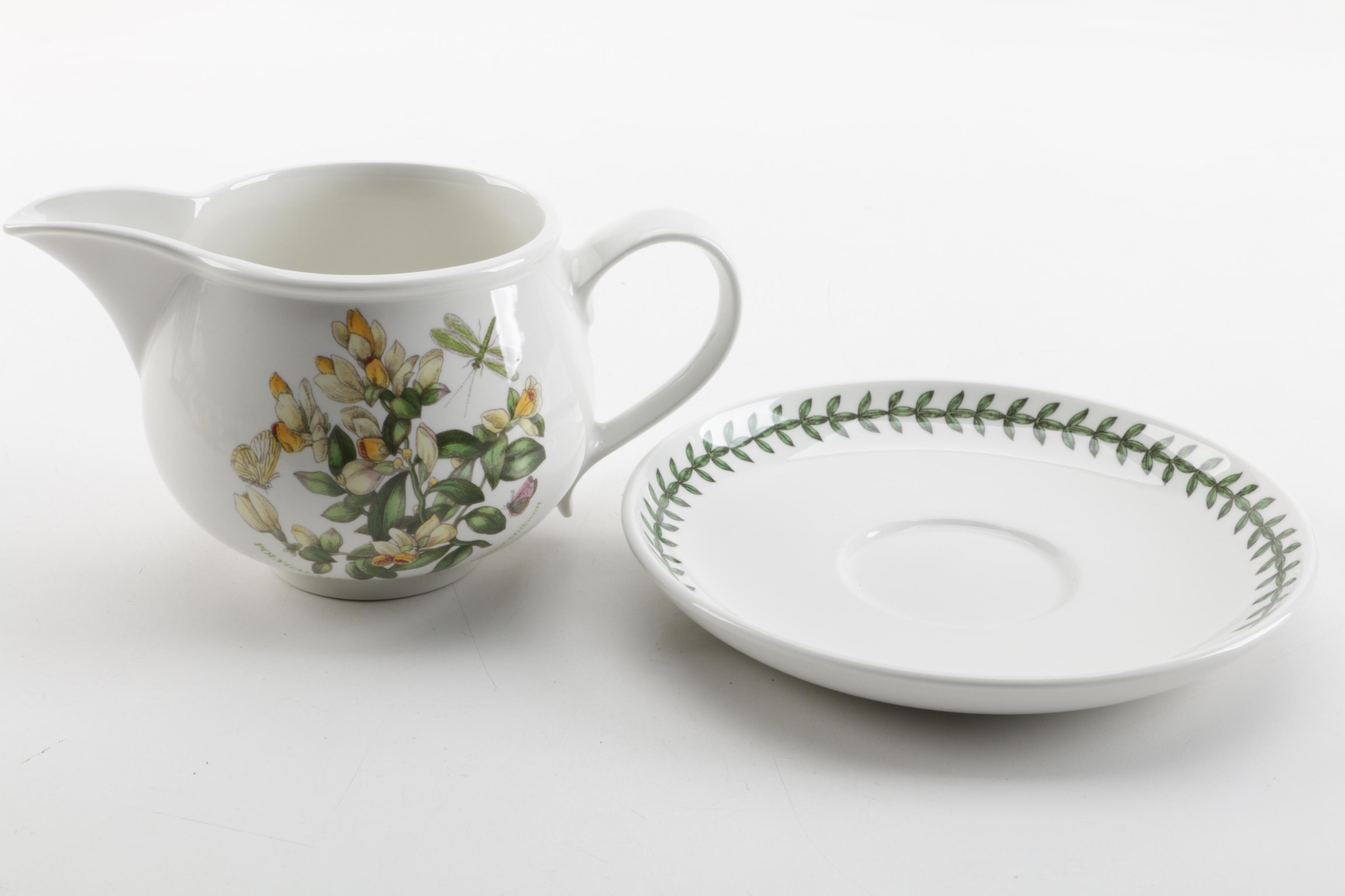 Portmeirion "Botanic Garden" Serveware and "Botanic Hummingbird" Tray