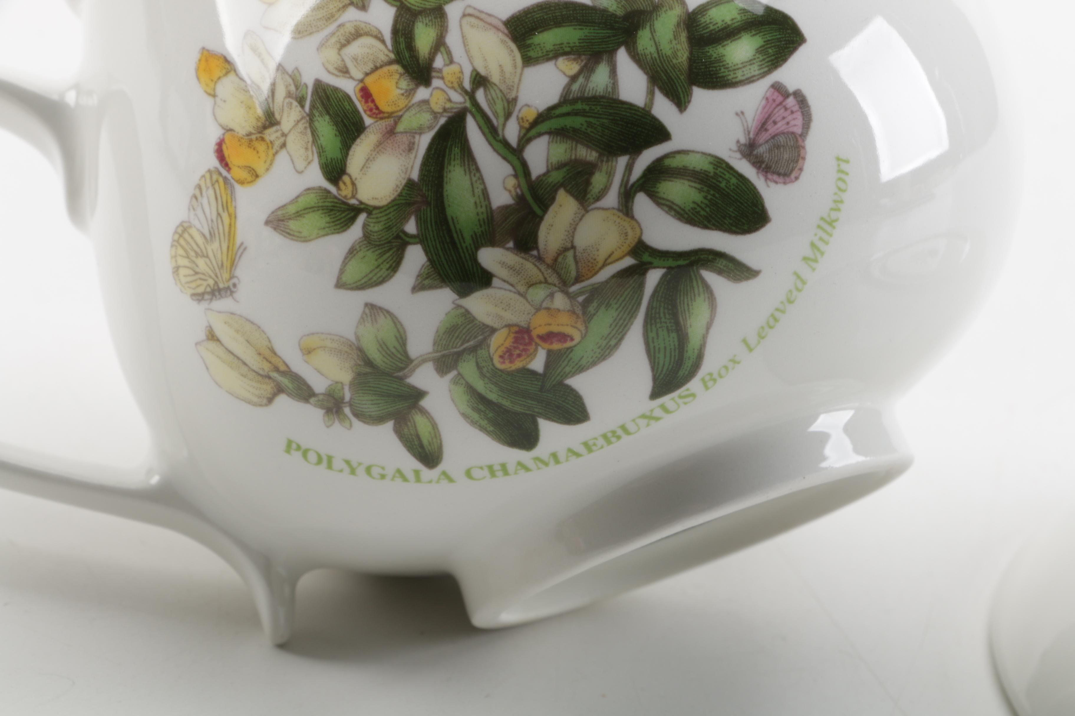 Portmeirion "Botanic Garden" Serveware and "Botanic Hummingbird" Tray