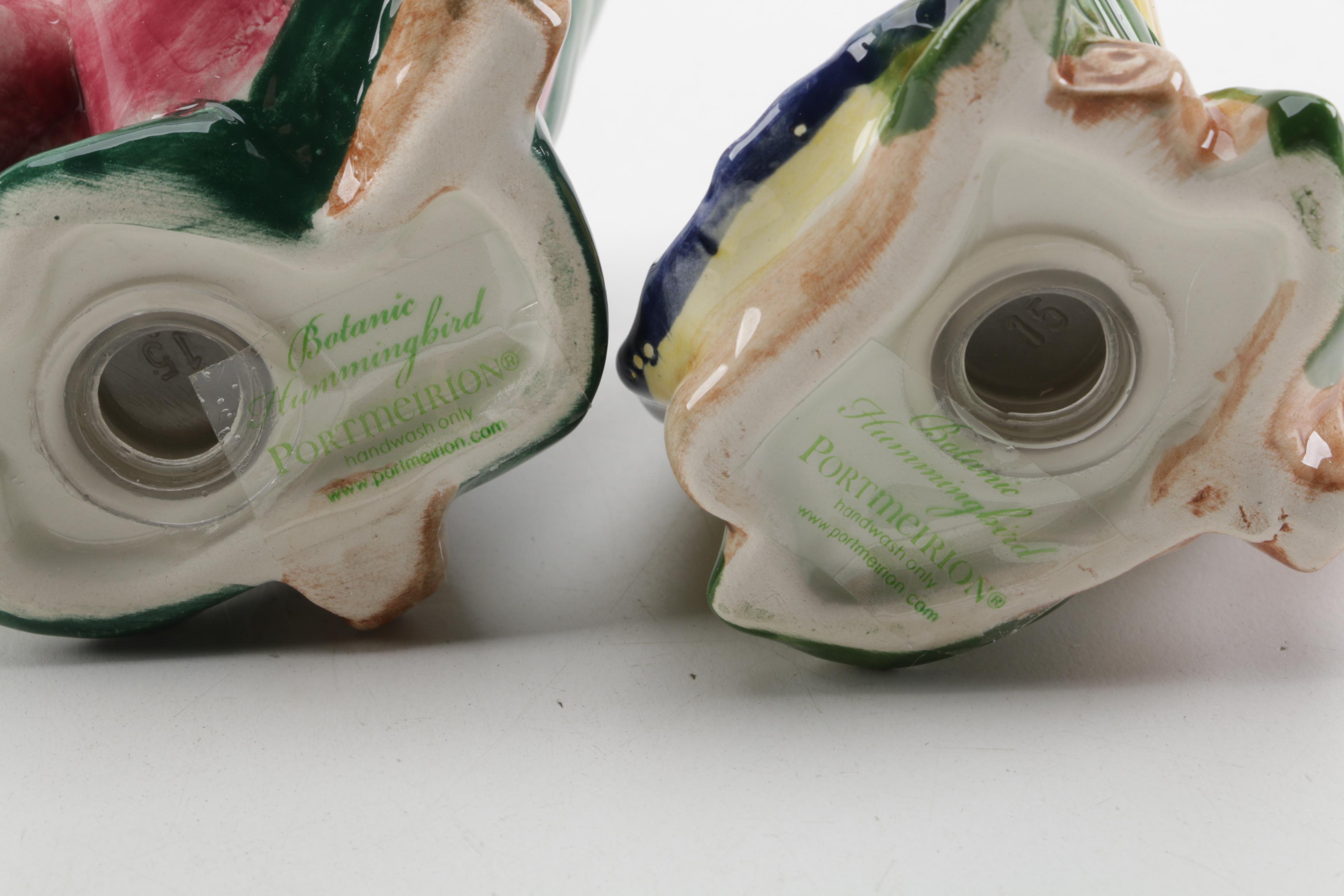 Portmeirion "Botanic Garden" Serveware and "Botanic Hummingbird" Tray