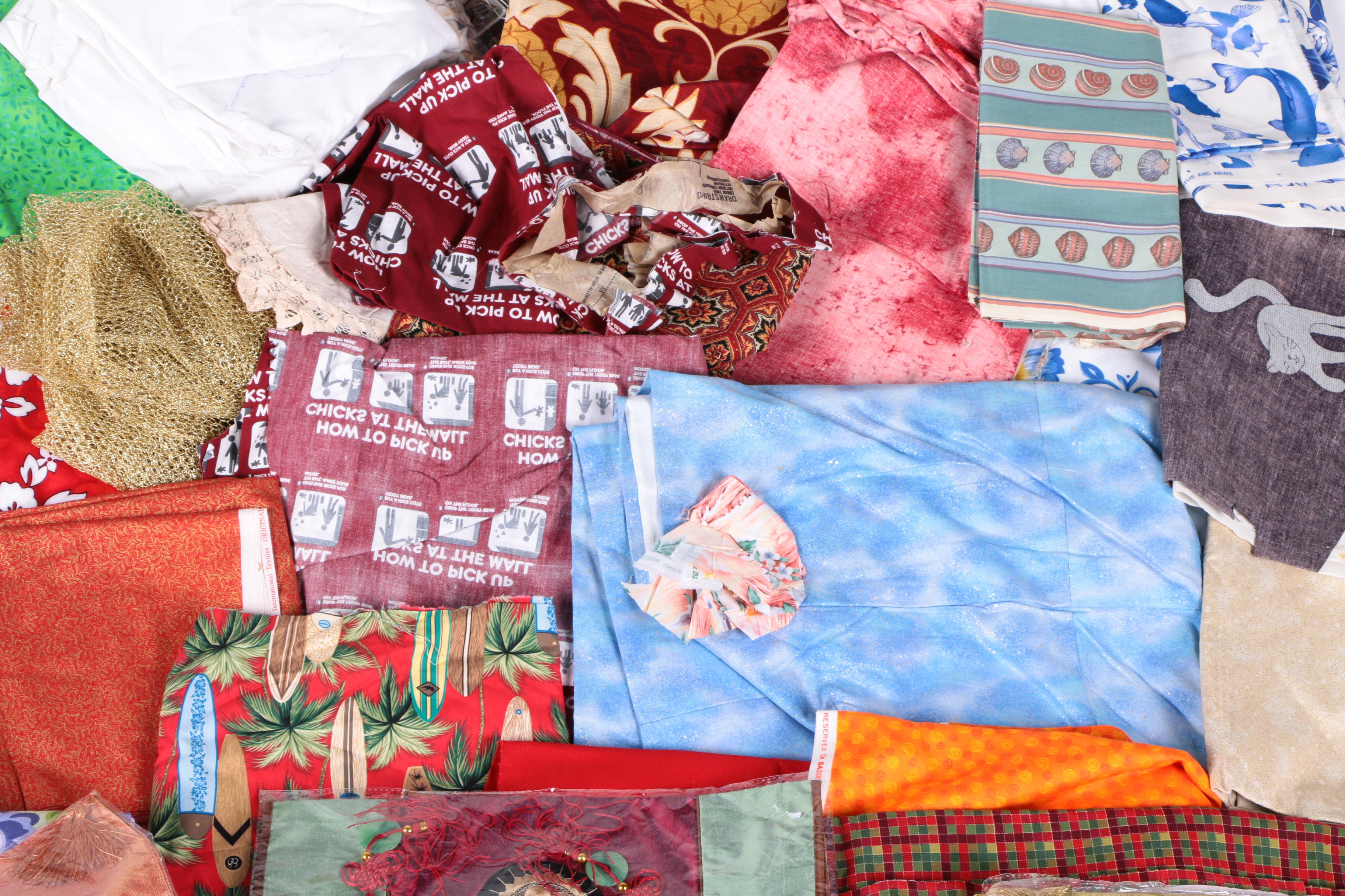 Large Fabric Assortment