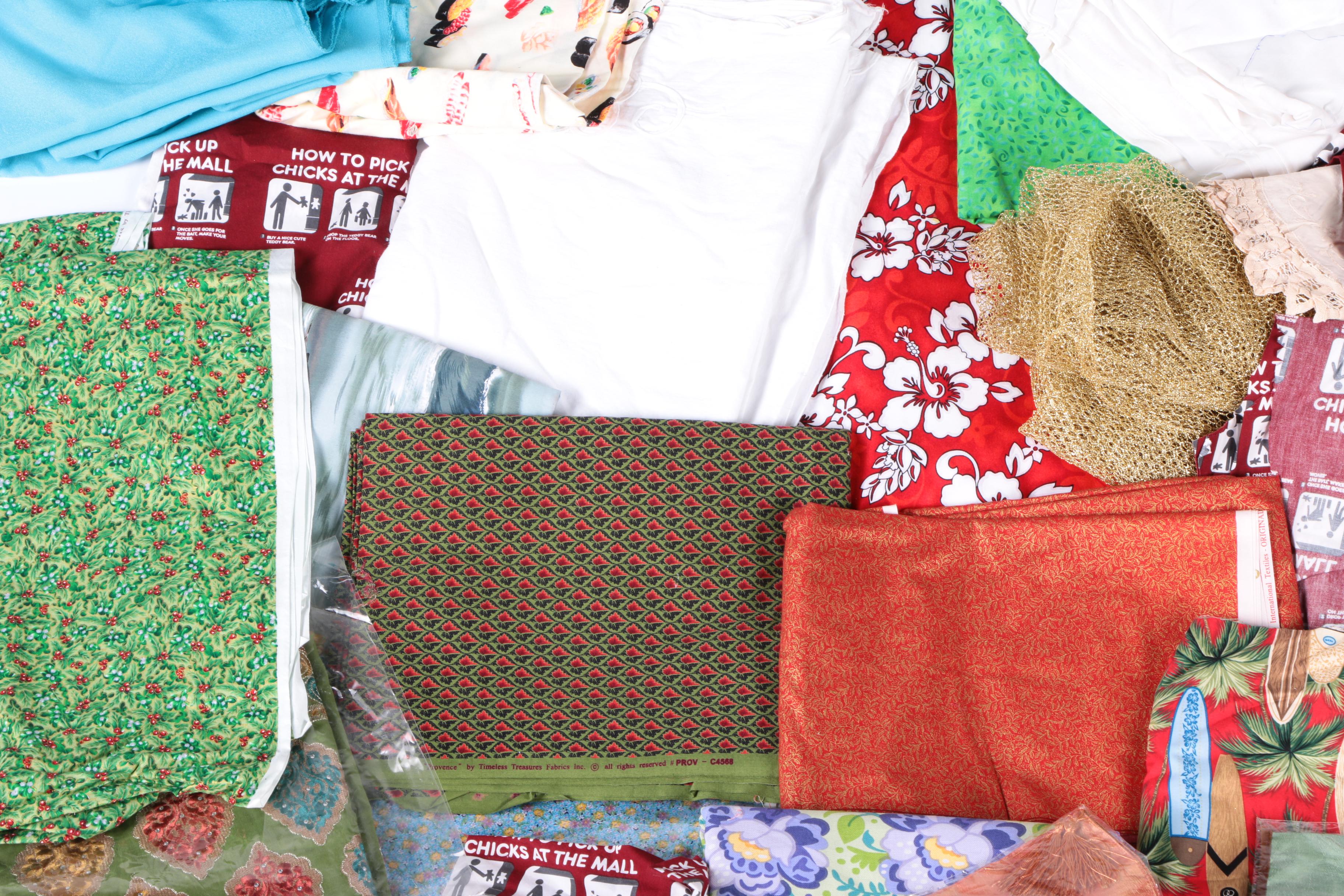 Large Fabric Assortment