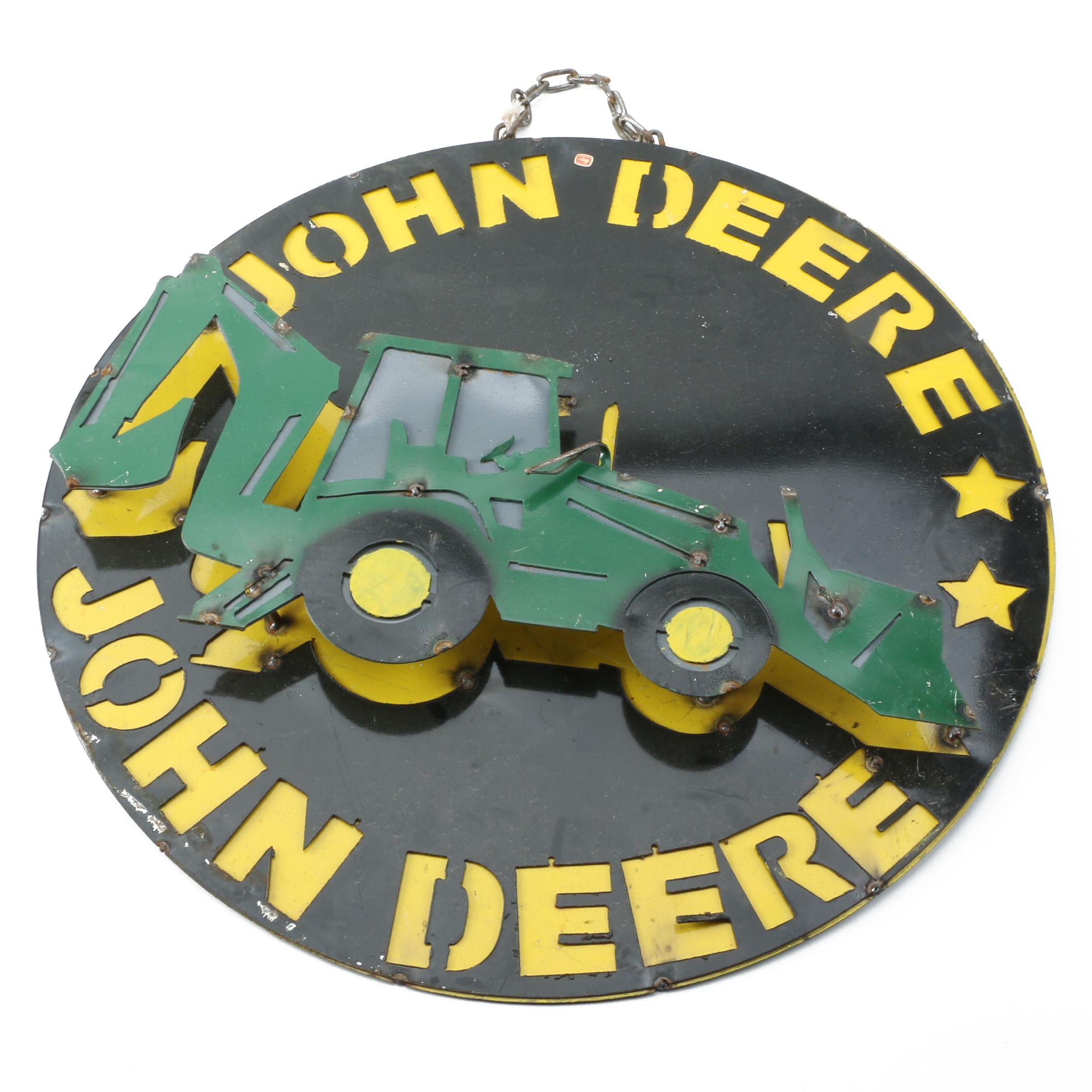 John Deere Metal Sign