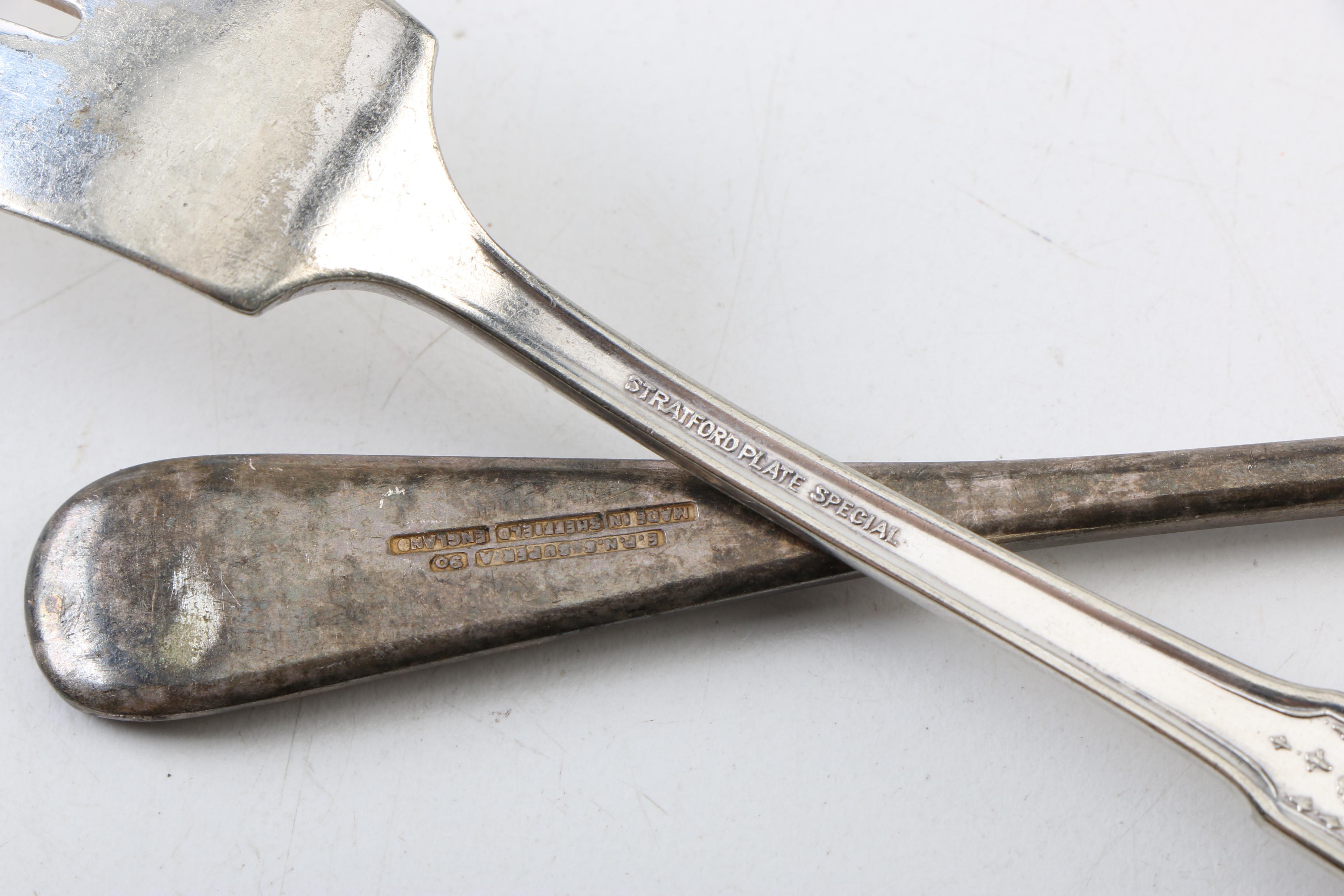 Holmes & Edwards "Lovely Lady" Silver Plate Flatware and More