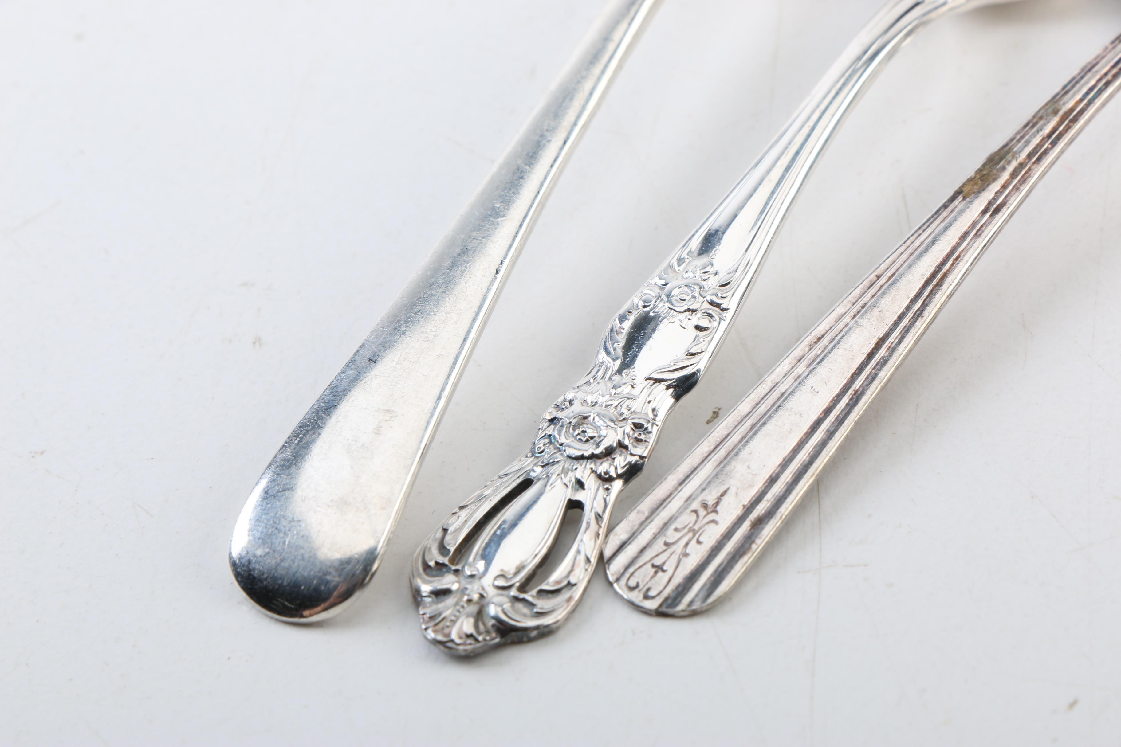 Holmes & Edwards "Lovely Lady" Silver Plate Flatware and More