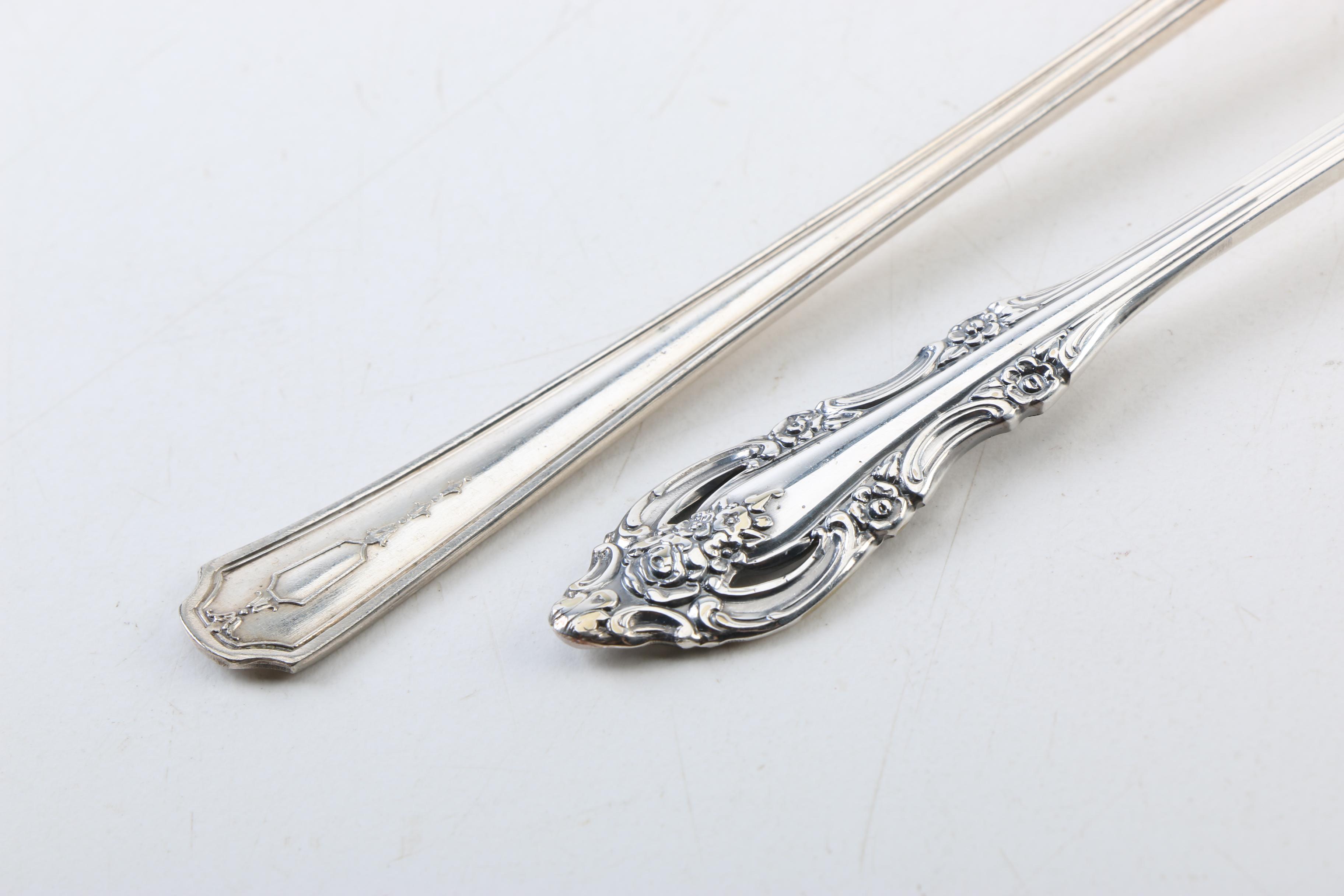 Holmes & Edwards "Lovely Lady" Silver Plate Flatware and More