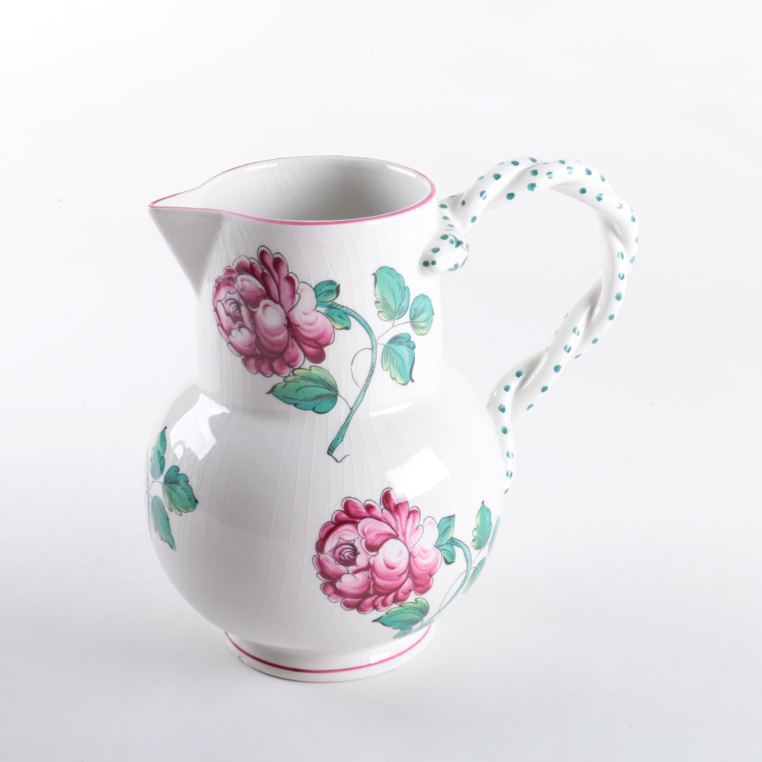 Tiffany & Co. "Strasbourg Flowers" Pitchers