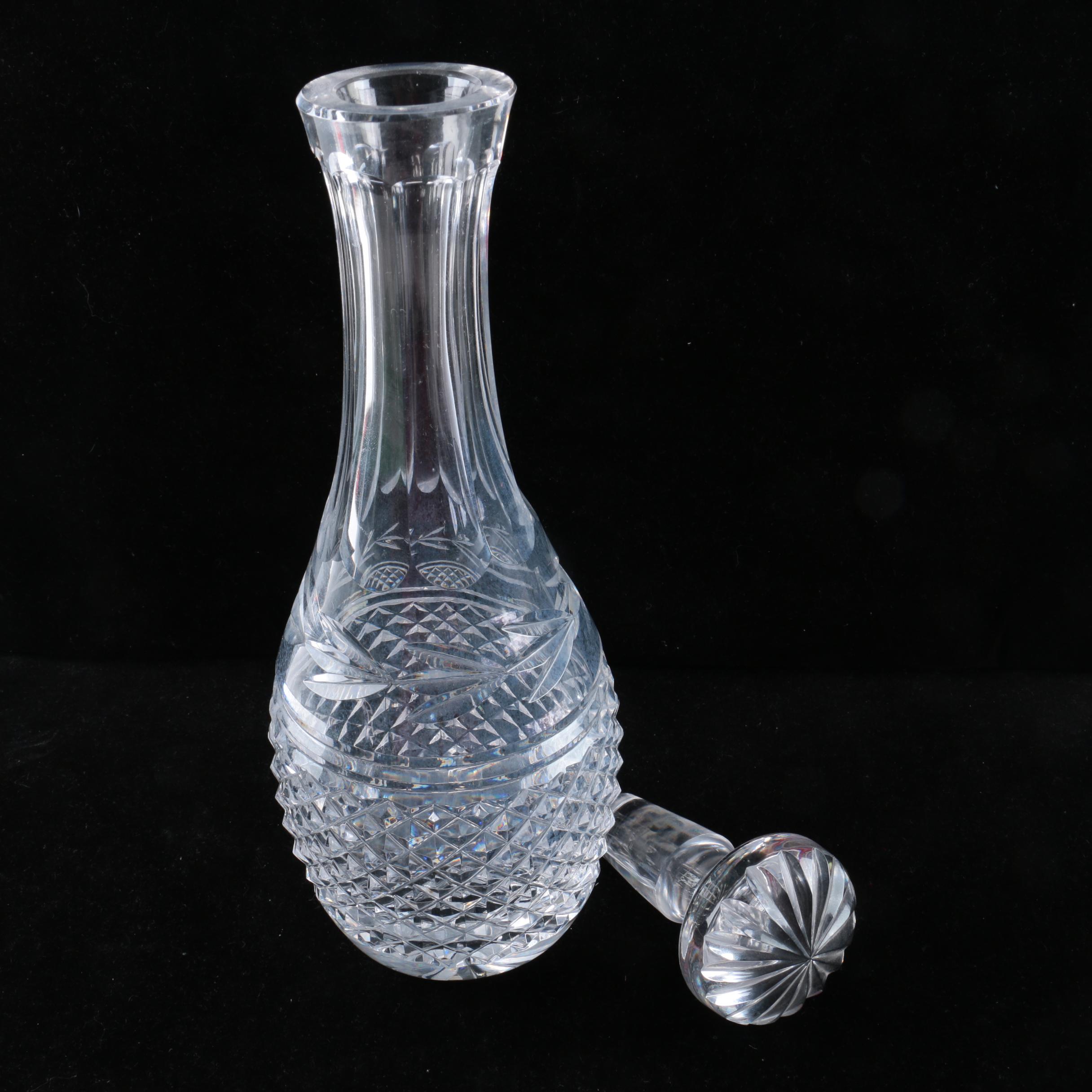 Waterford "Glandore" Crystal Cordial Decanter with Stopper