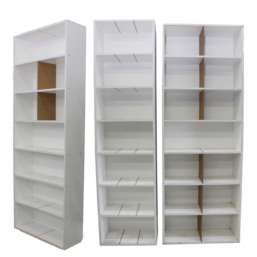 White Composite Shelves