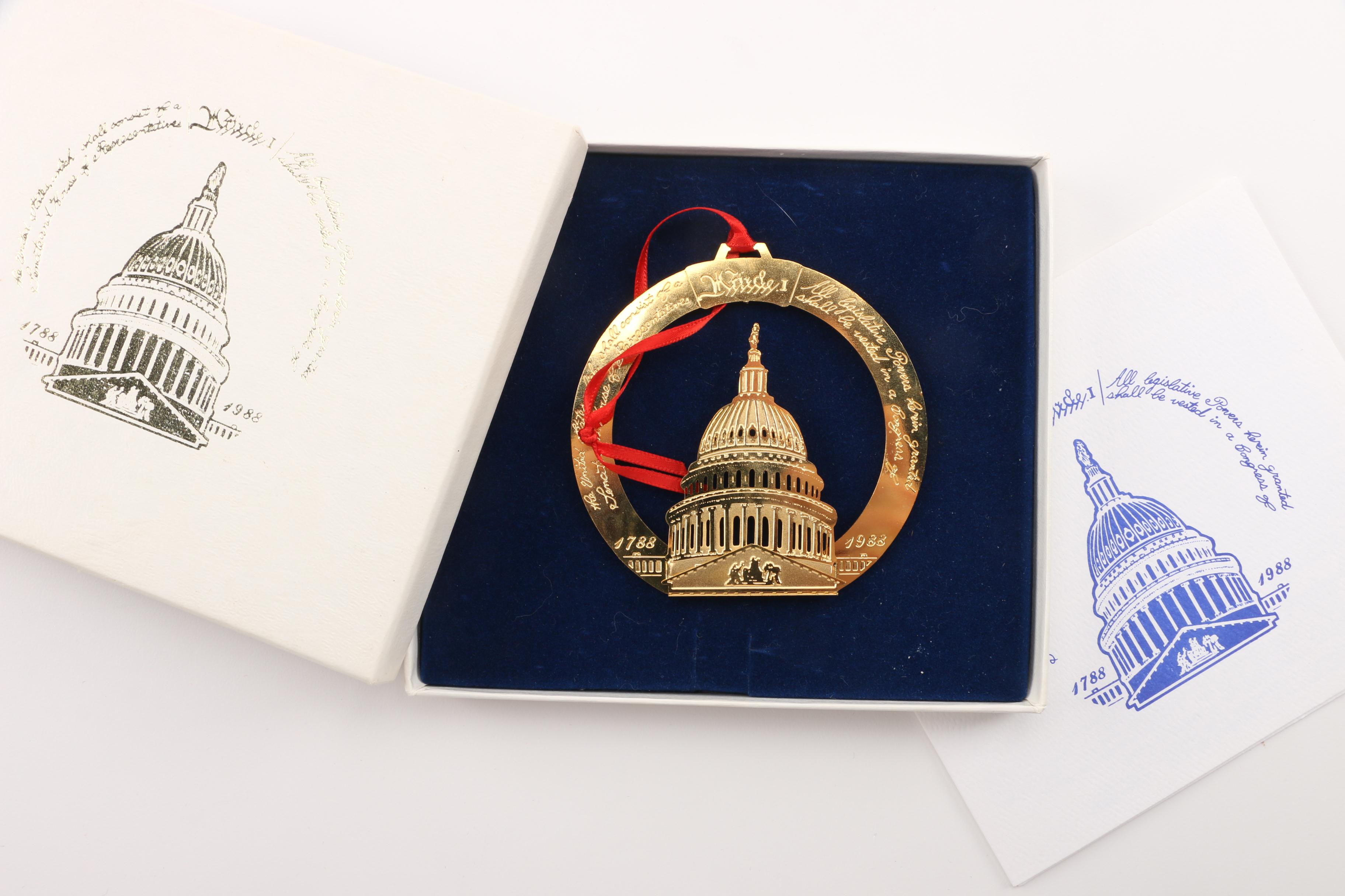 The White House Historical Association Christmas Ornaments