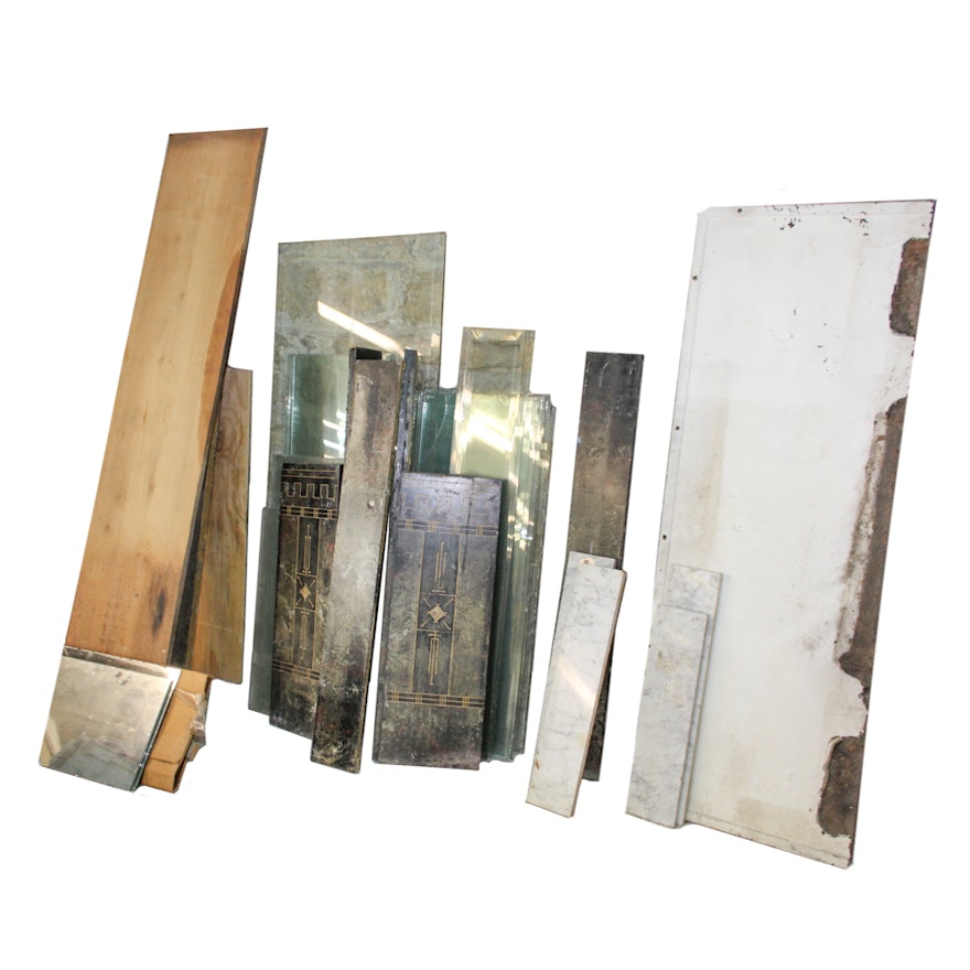 Marble and Glass Panels