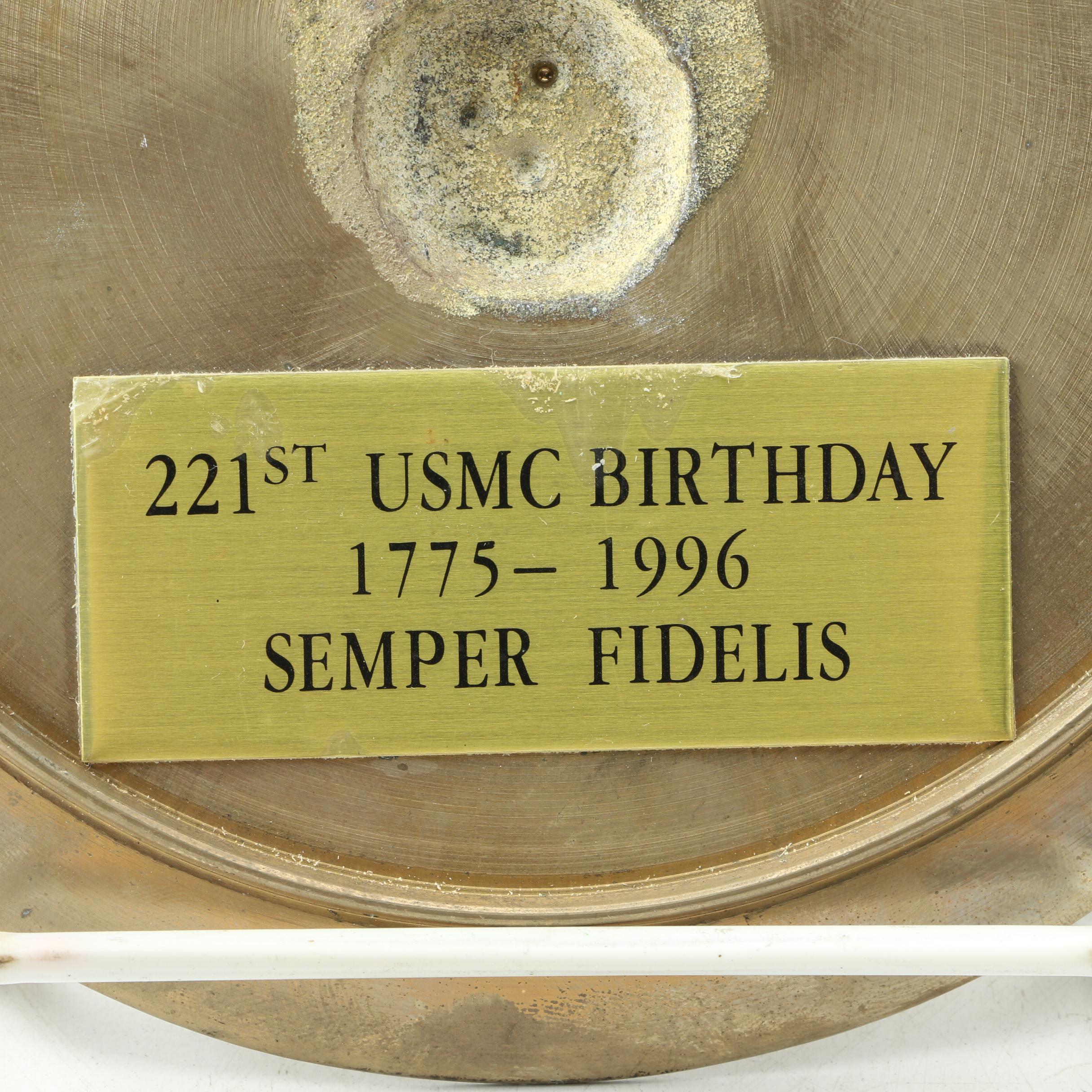 Pair of US Marine Corps 221st Birthday Chargers