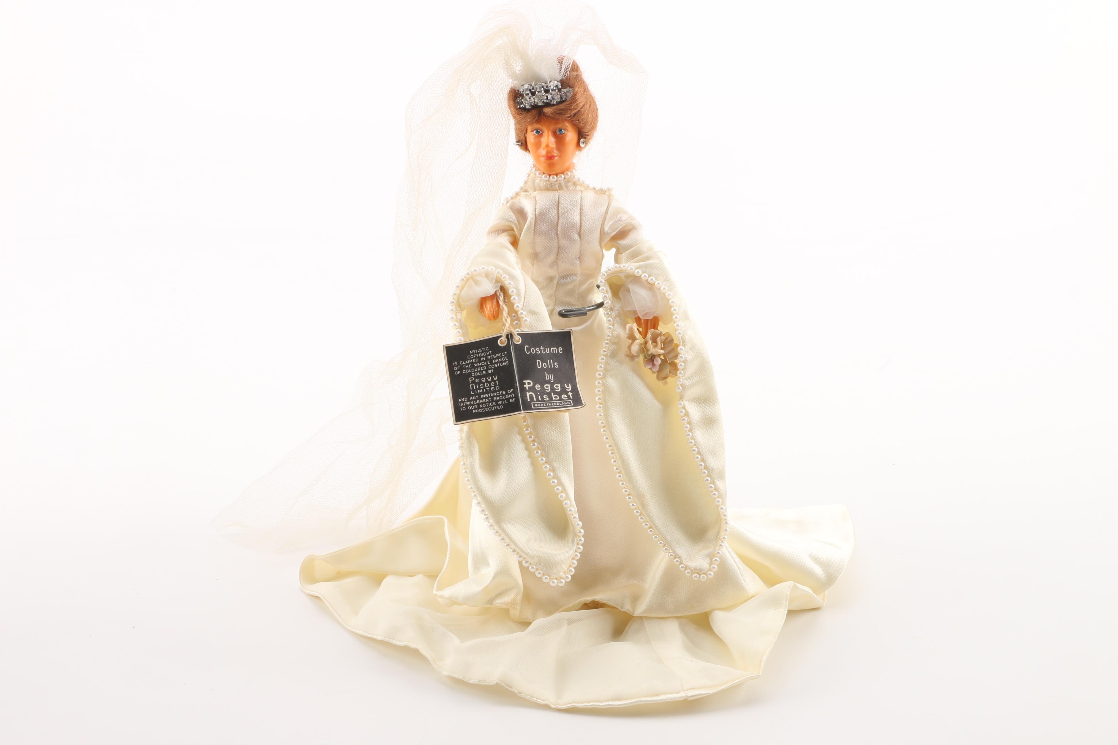 Vintage Peggy Nisbet Historical Costume Dolls Featuring "Laurel & Hardy"