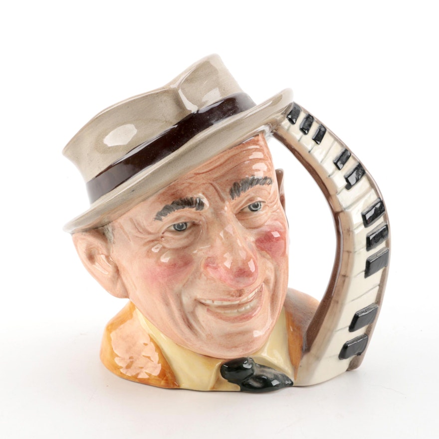 Royal Doulton "Jimmy Durante" Character Jug from "The Celebrity Collection"