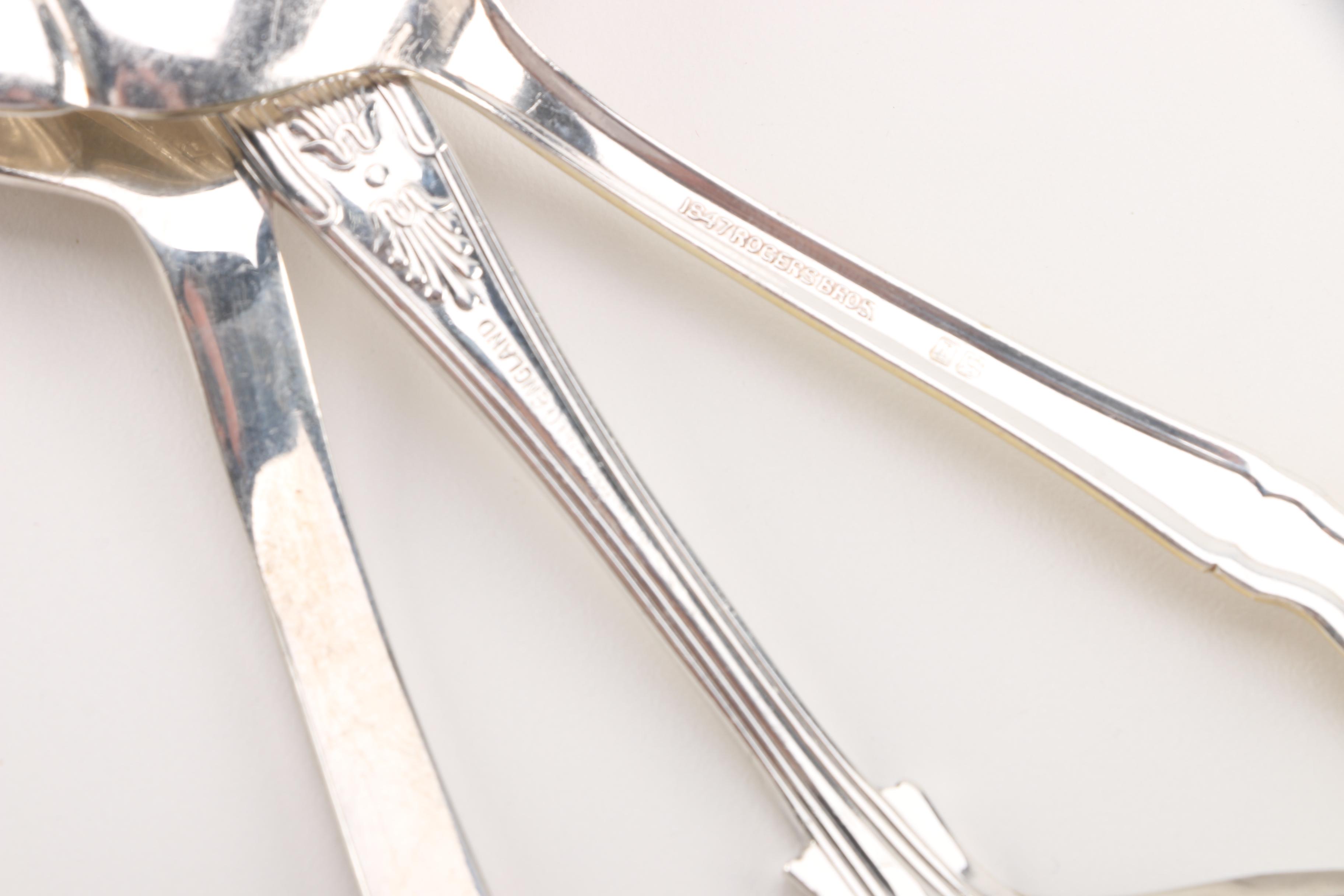 1847 Rogers Bros. "Grand Heritage" Silver Plate Casserole Spoon and More