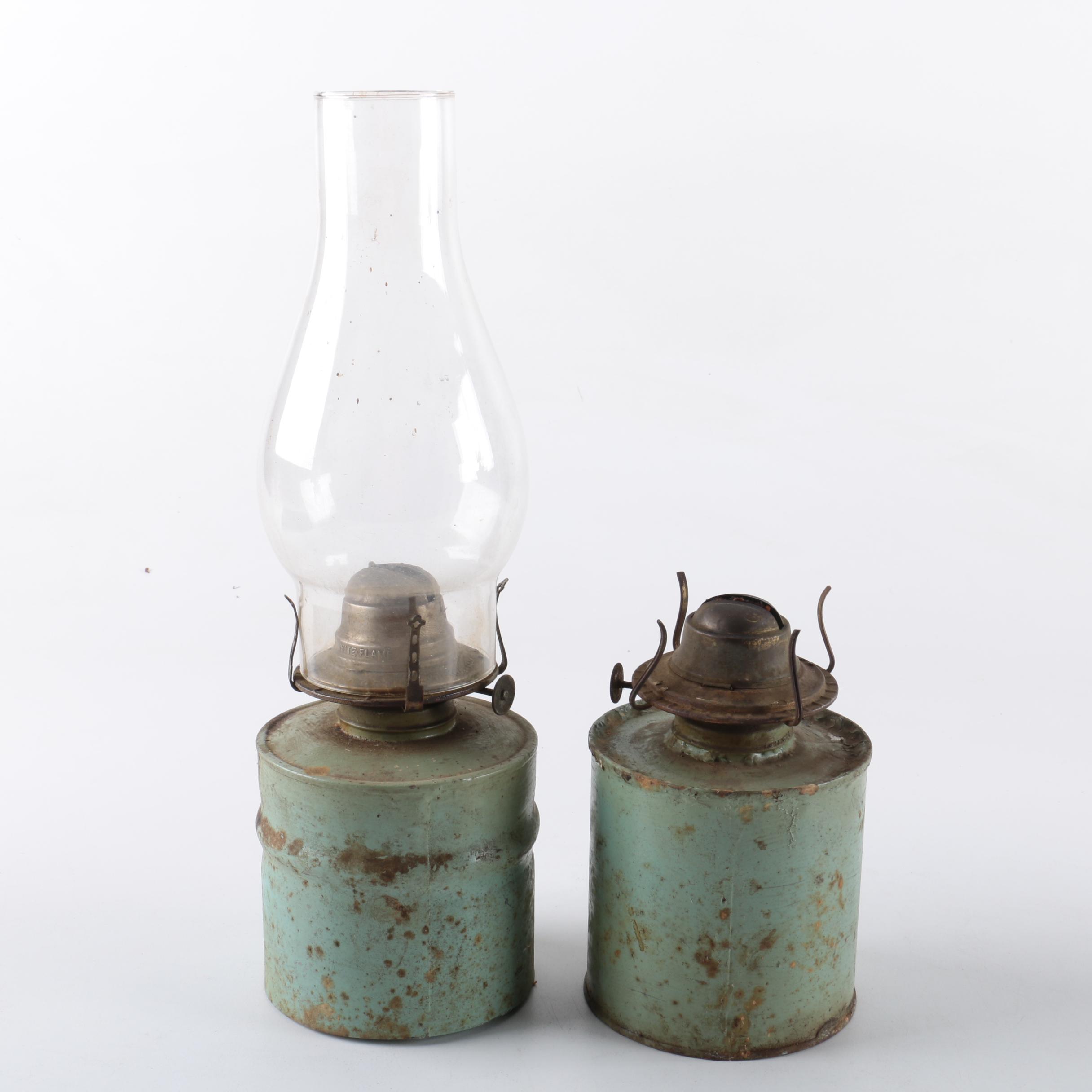 Vintage Oil Lamps