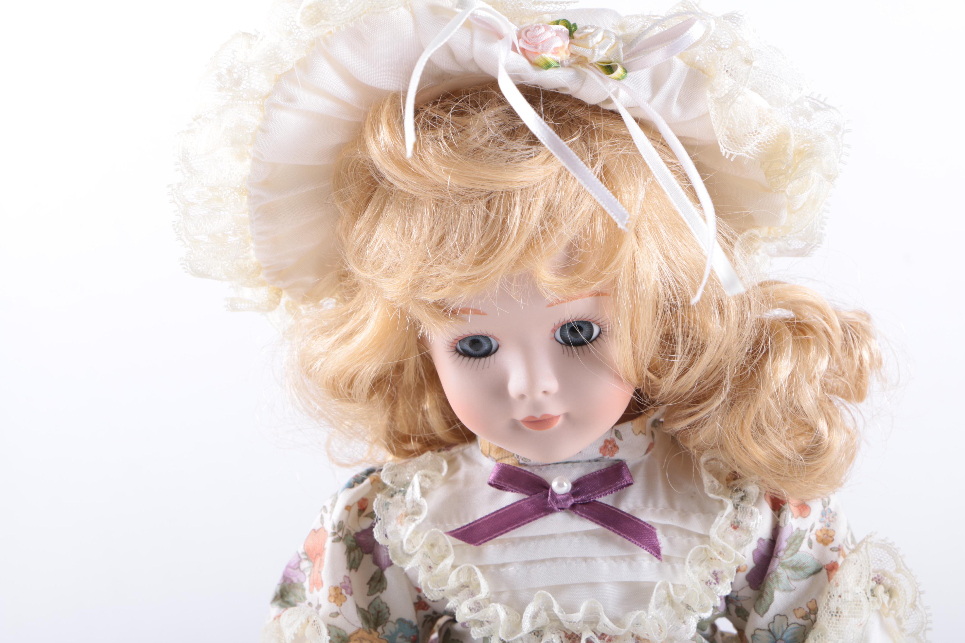 Royal Heirloom Collection Victorian Porcelain Doll