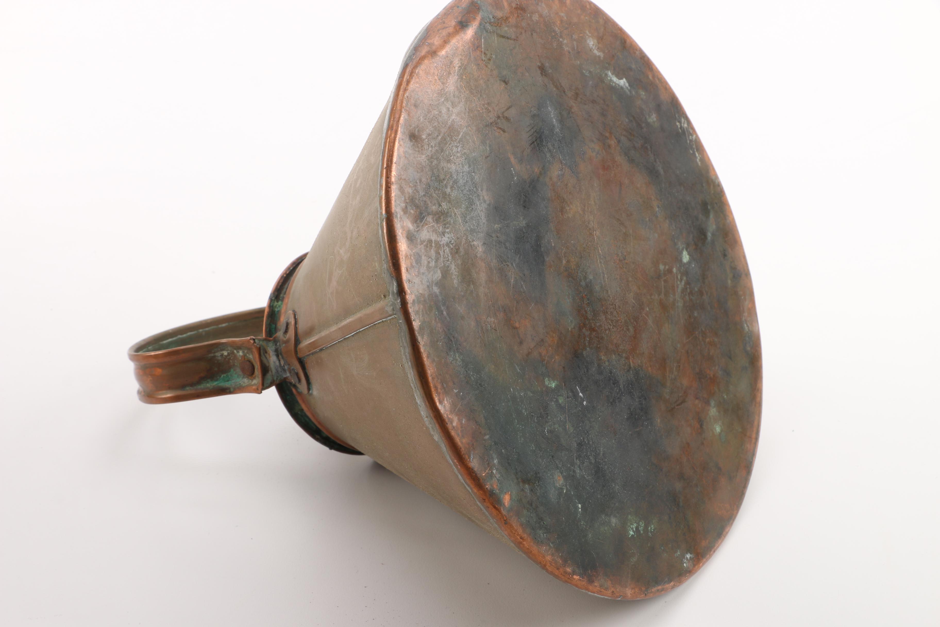 Beverage Urn, Copper Kettles, and "Blizzard" Continuous Sprayer