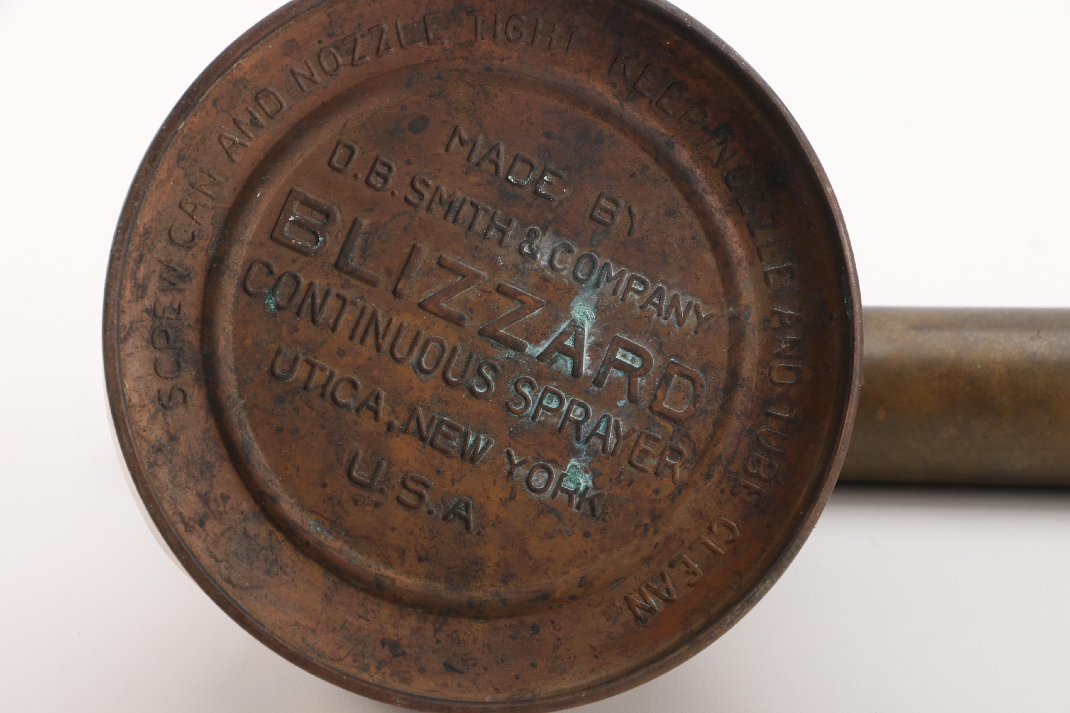 Beverage Urn, Copper Kettles, and "Blizzard" Continuous Sprayer