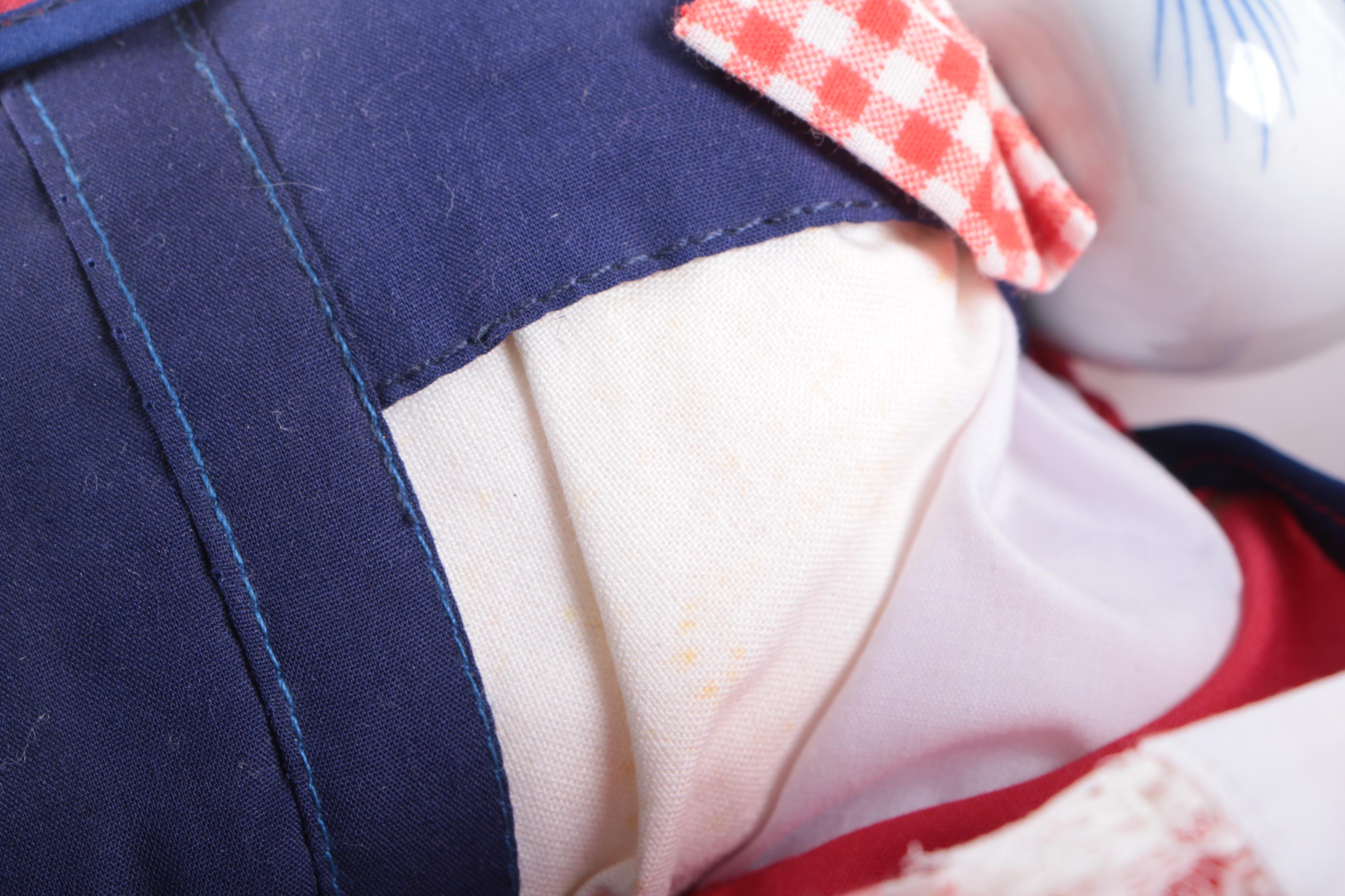 Vintage Hand-Painted Porcelain Bunny Dolls