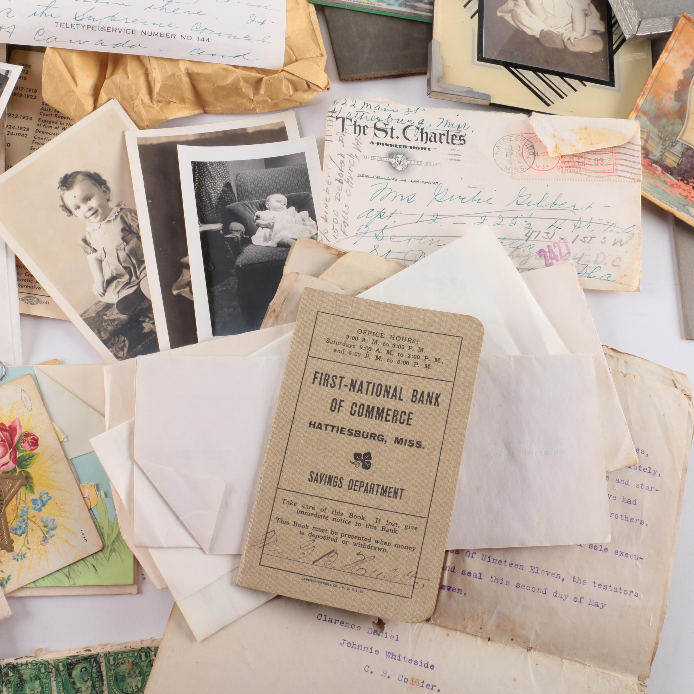 Vintage Photos, Letters and Notes